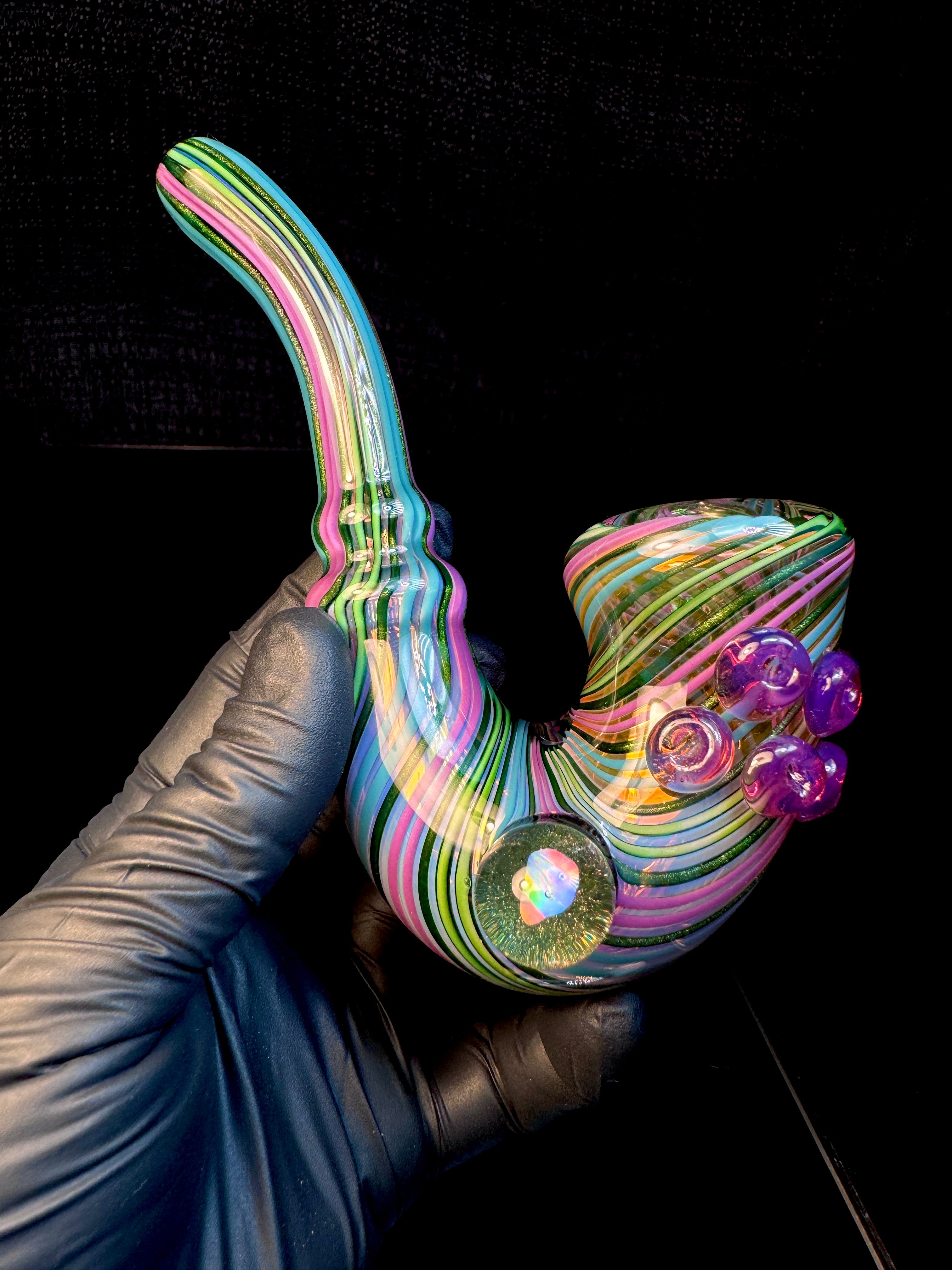 Fumed linework opal lock