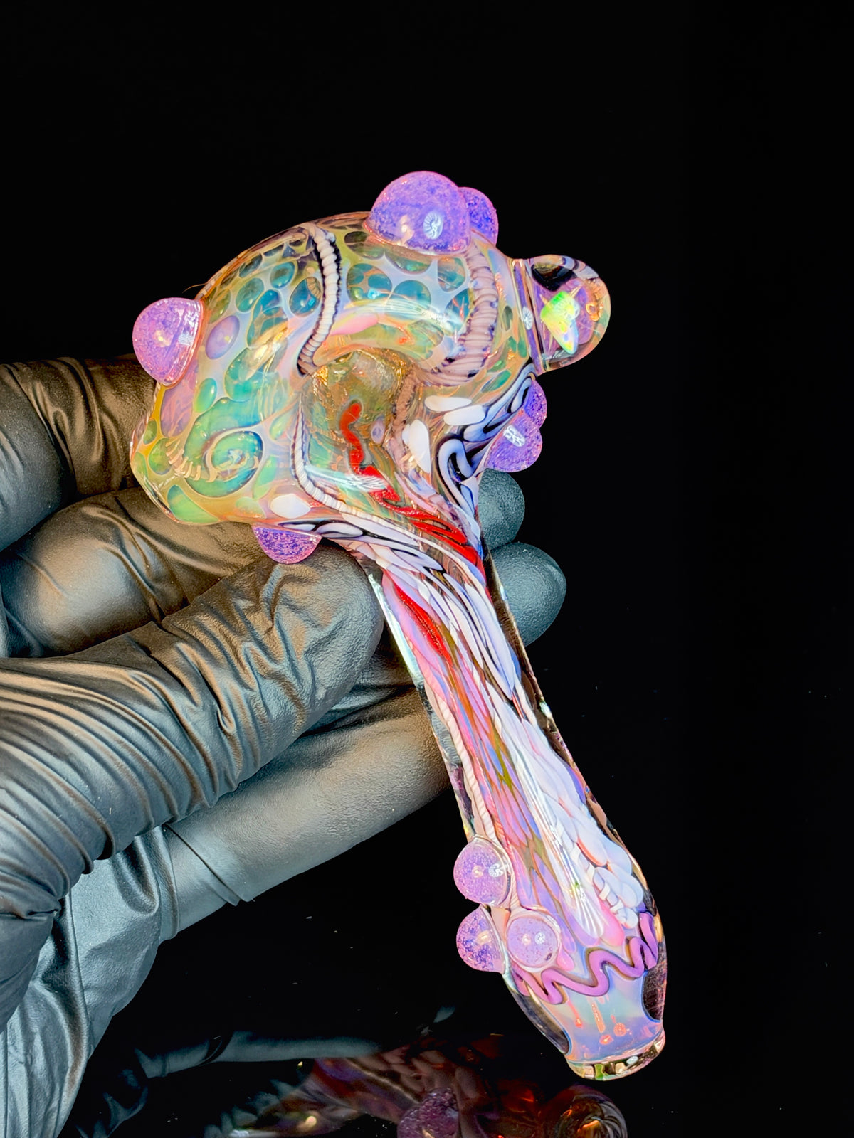 Pink Slyme Premo Cane Fume Spoon