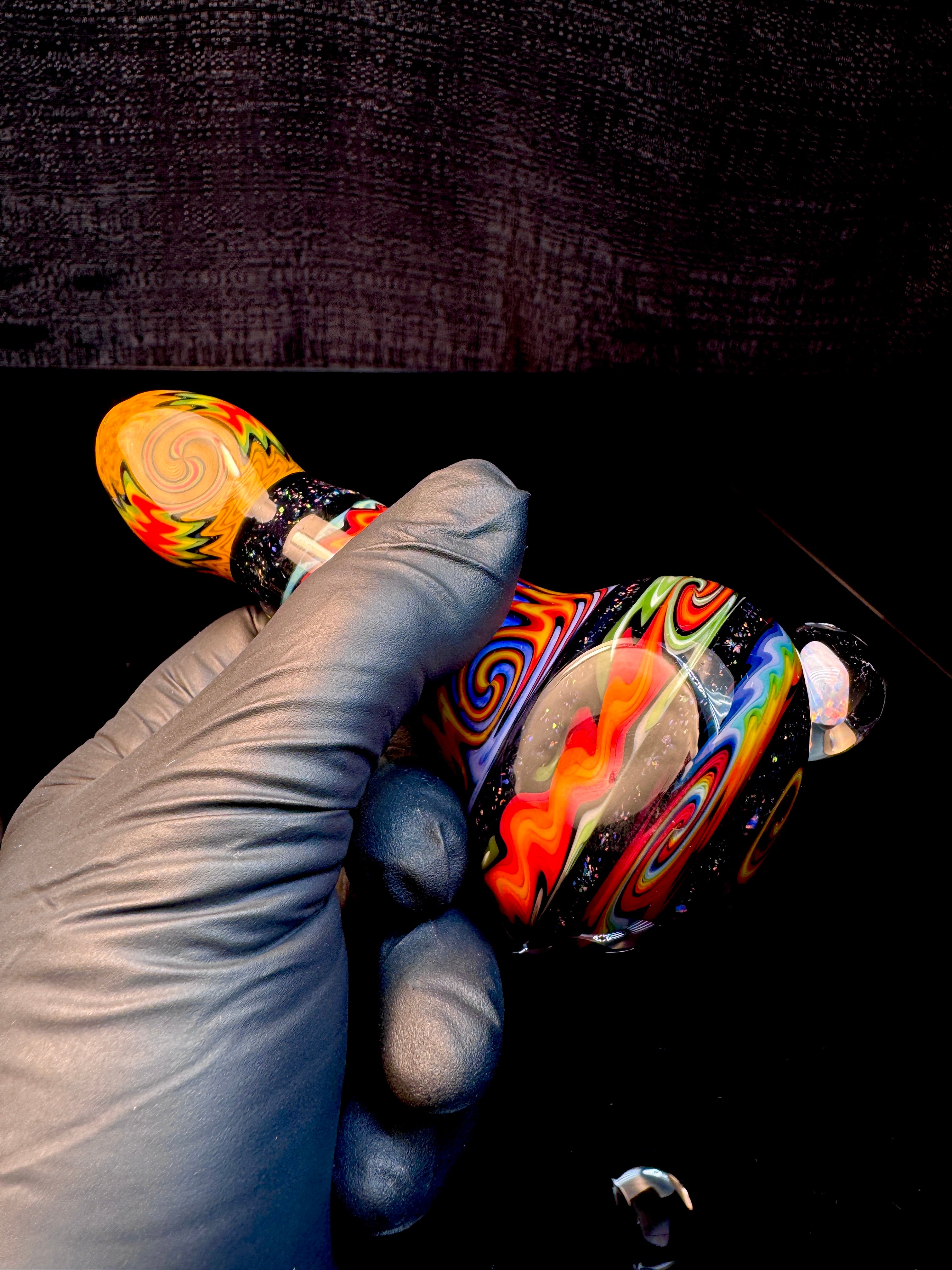 Wigwag opal pipe