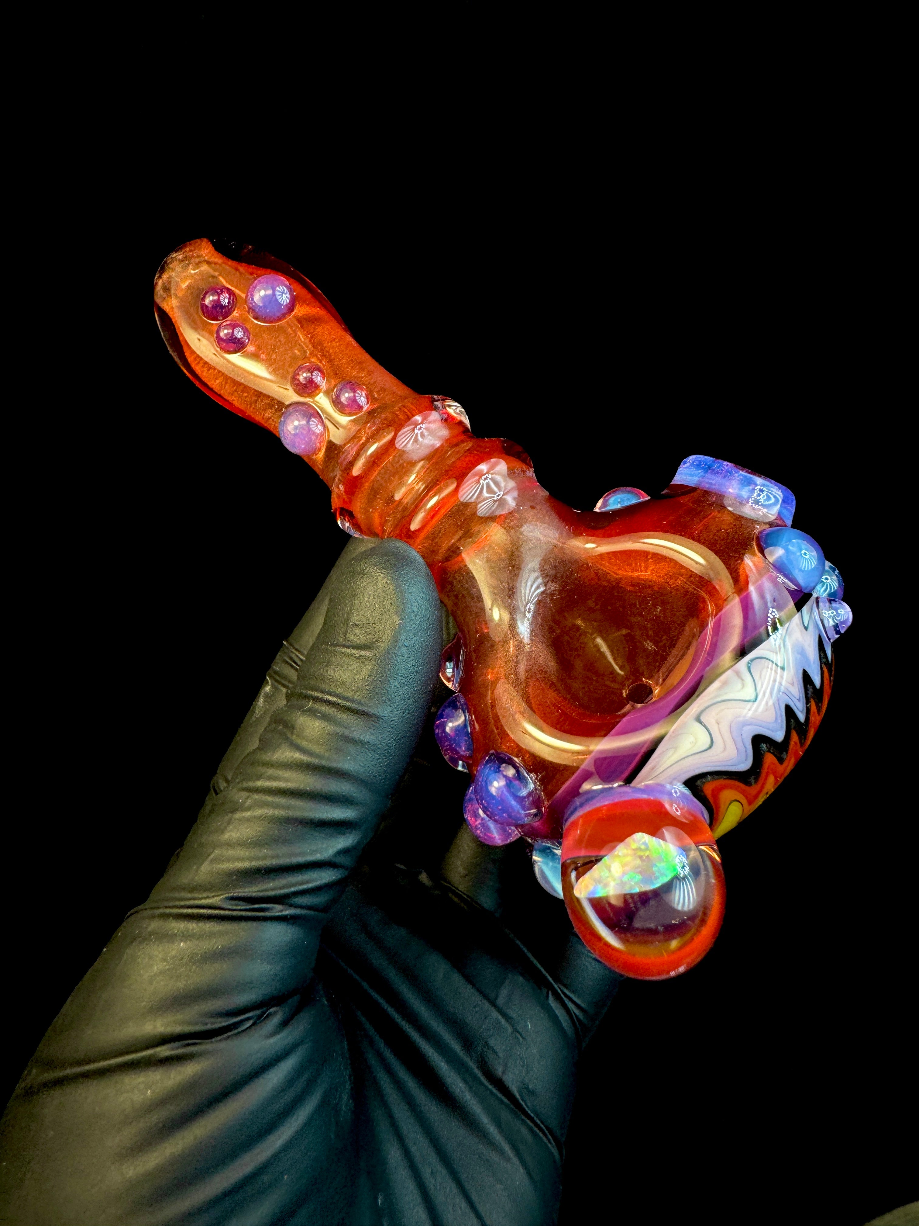 Garneta wigwag opal pipe