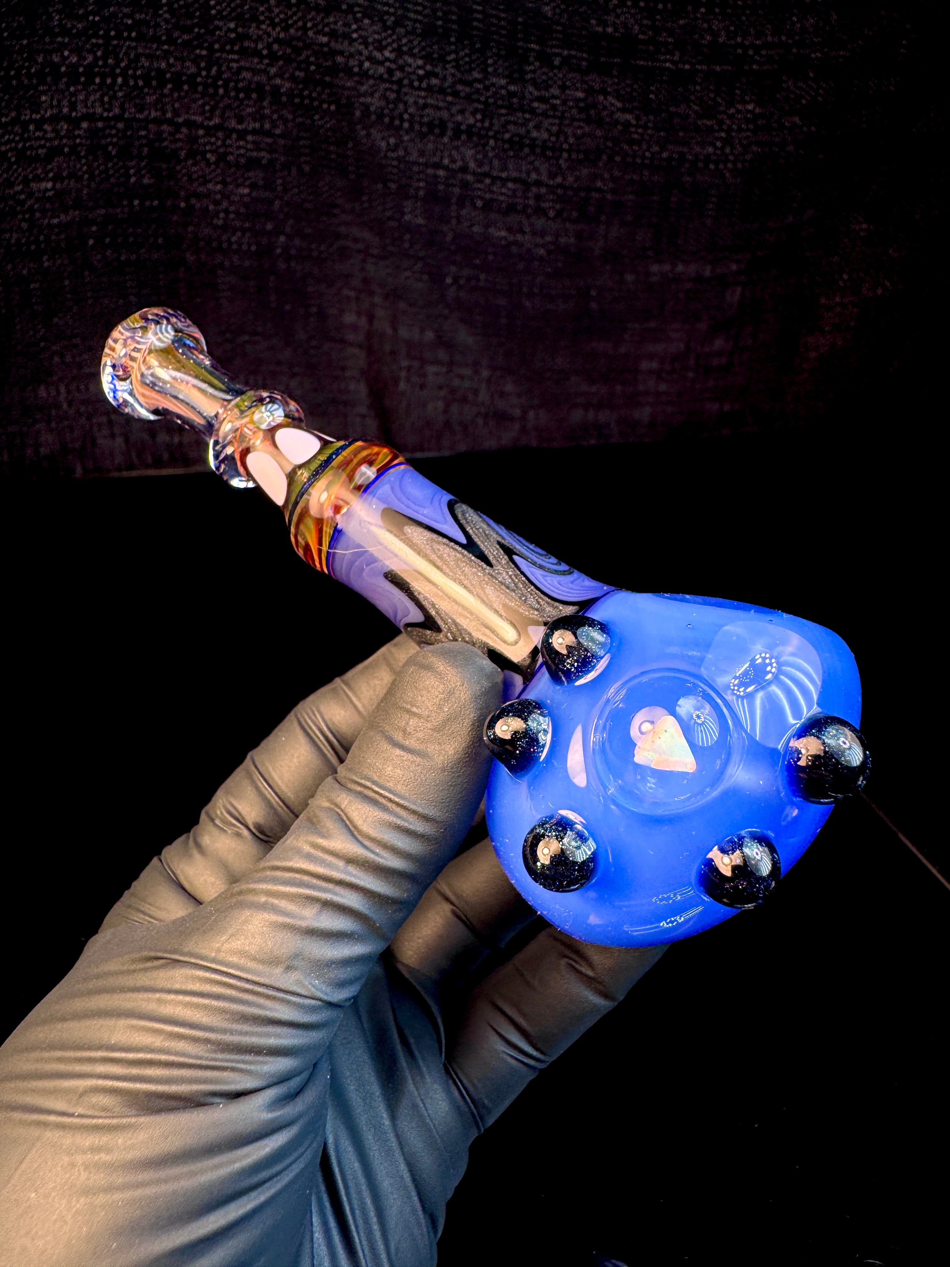 Blue cheese Fumed wigwag opal opal spoon
