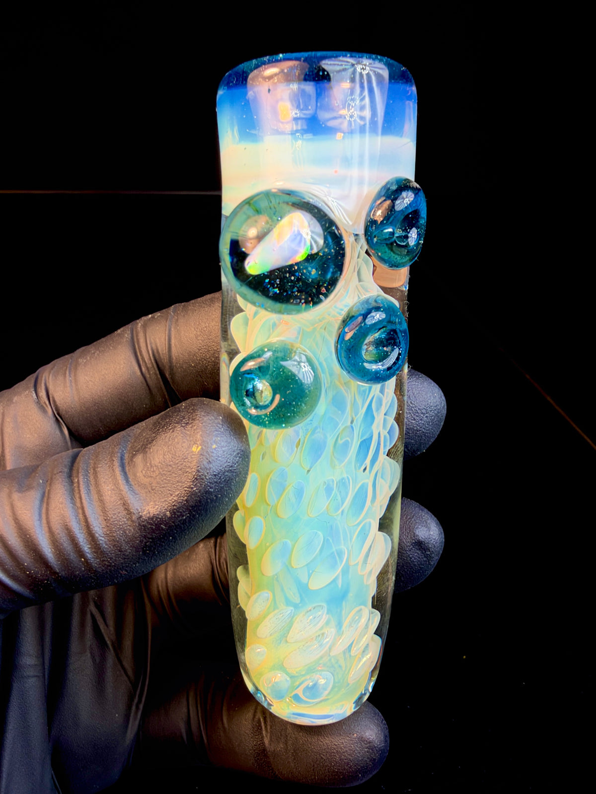 Fumed opal brickhouse chillum