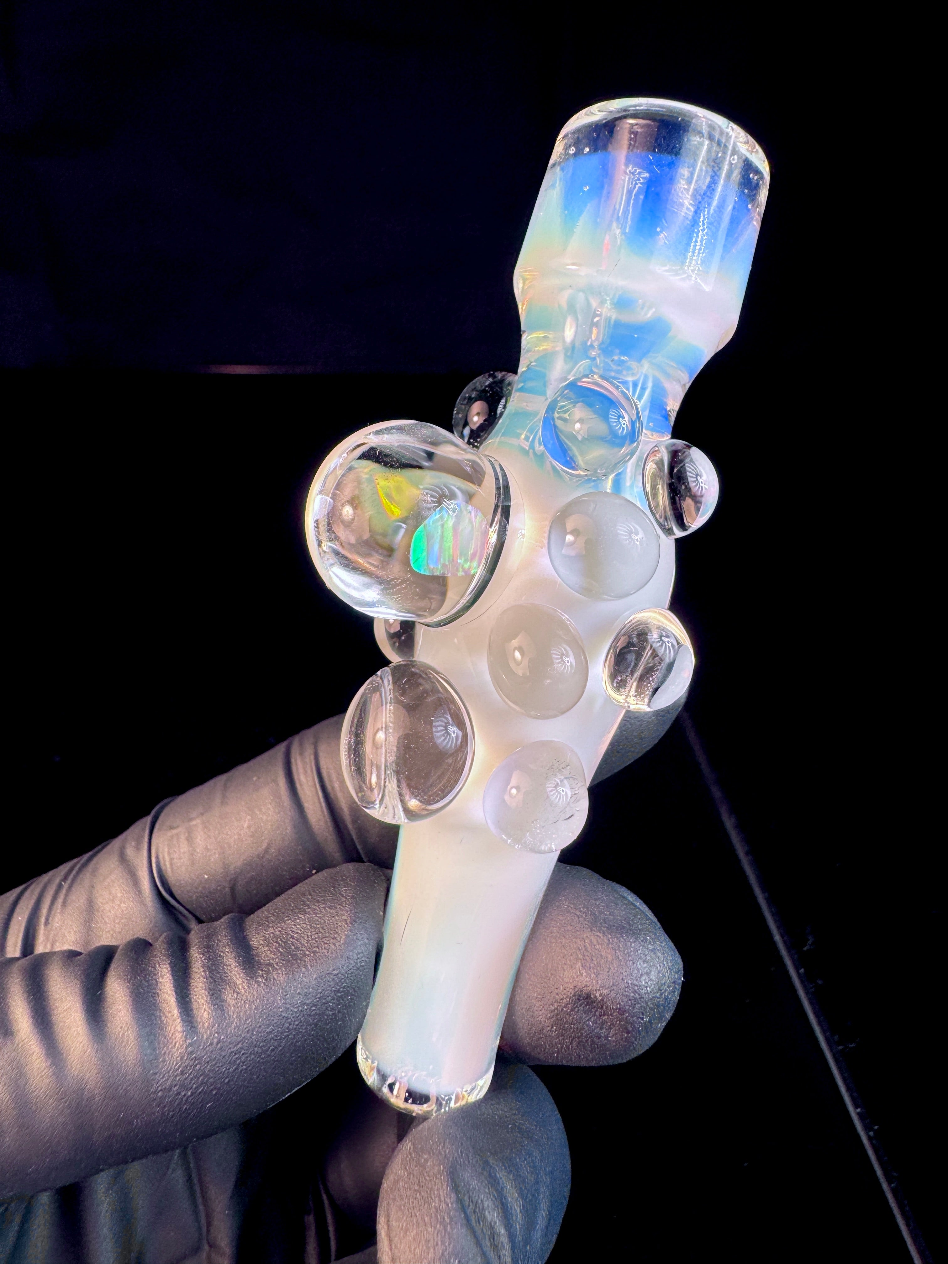 Secret white opal chillum