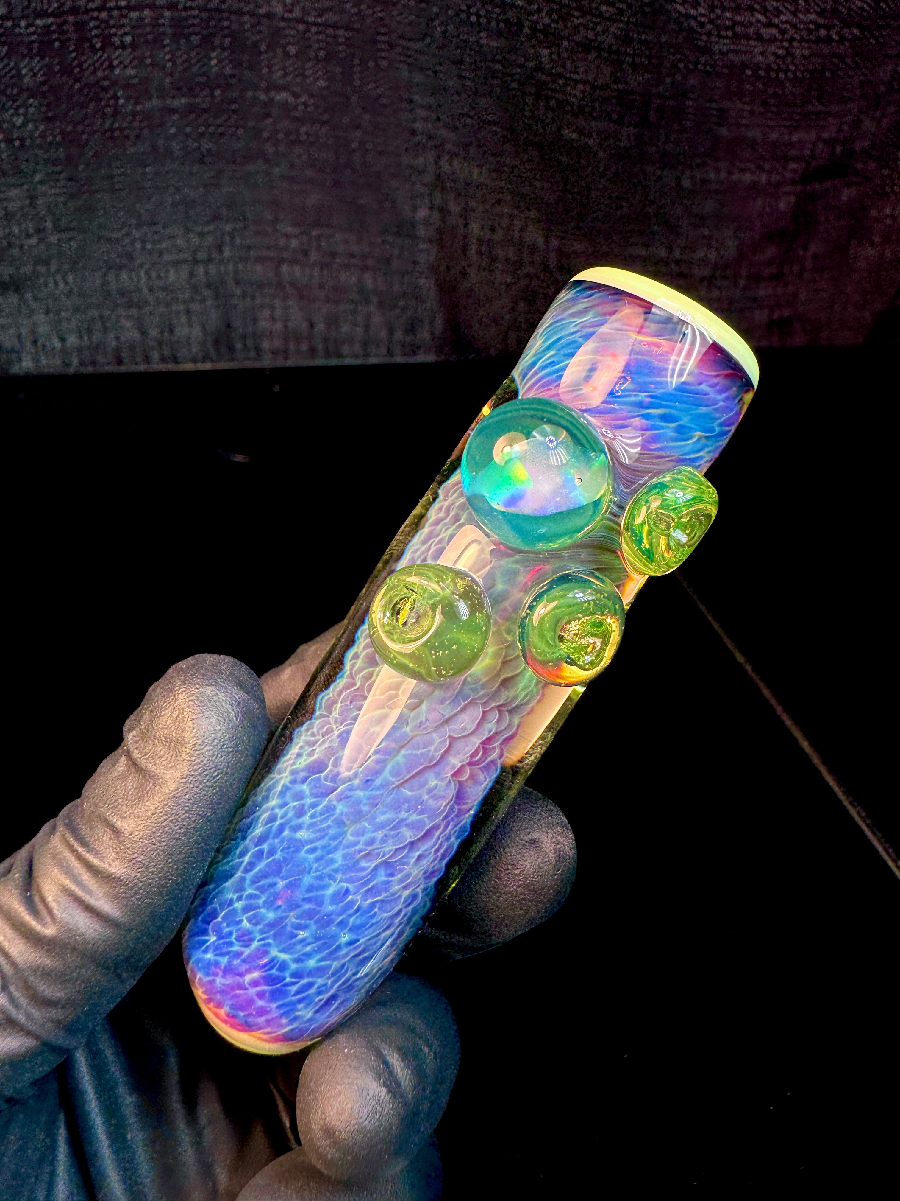 Amber purple x Slyme opal brickhouse chillum