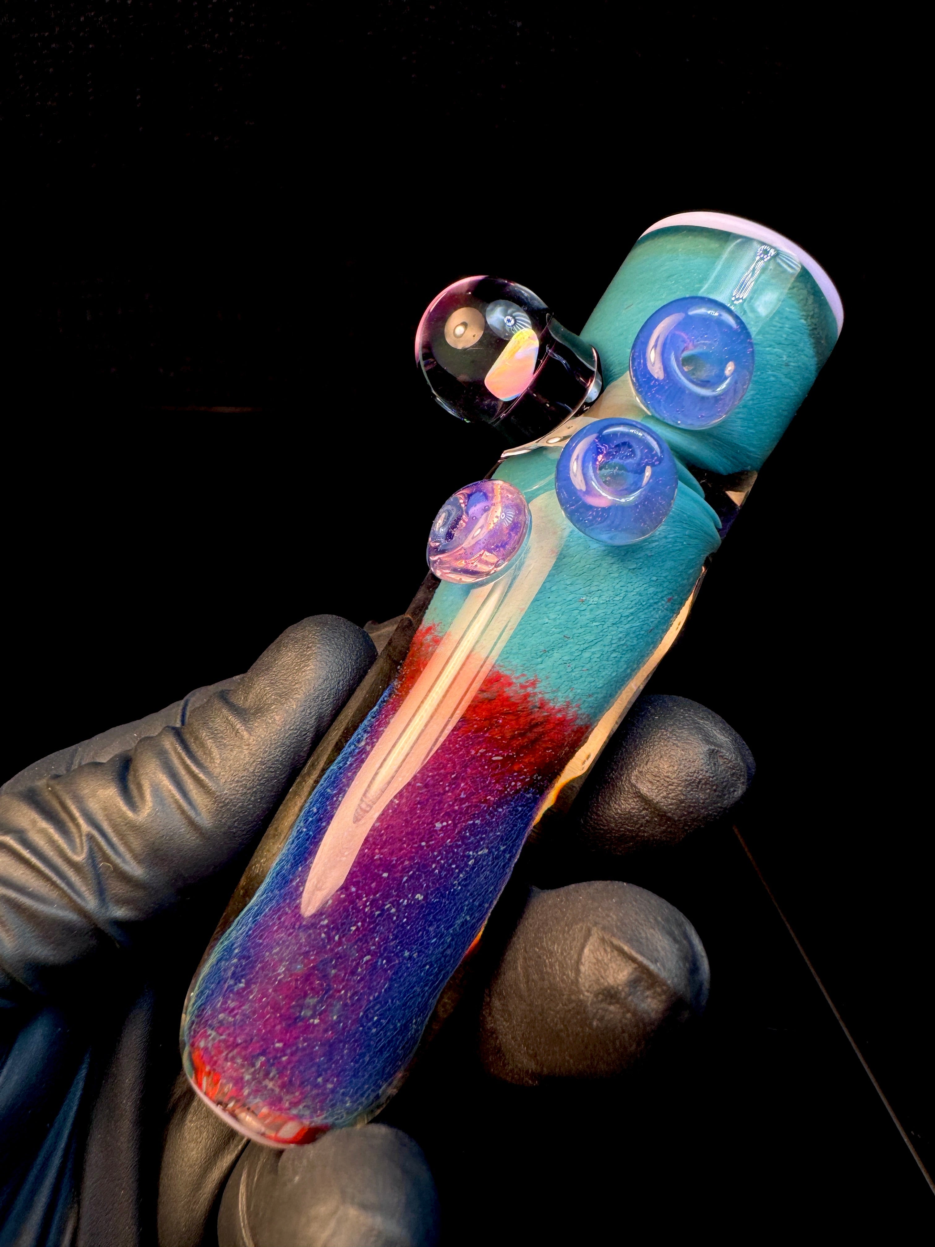 Midnight magenta x aqua opal brickhouse chillum