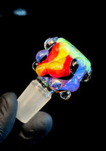 Load image into Gallery viewer, 19mm Pink slyme fire x slyme two tone bowl
