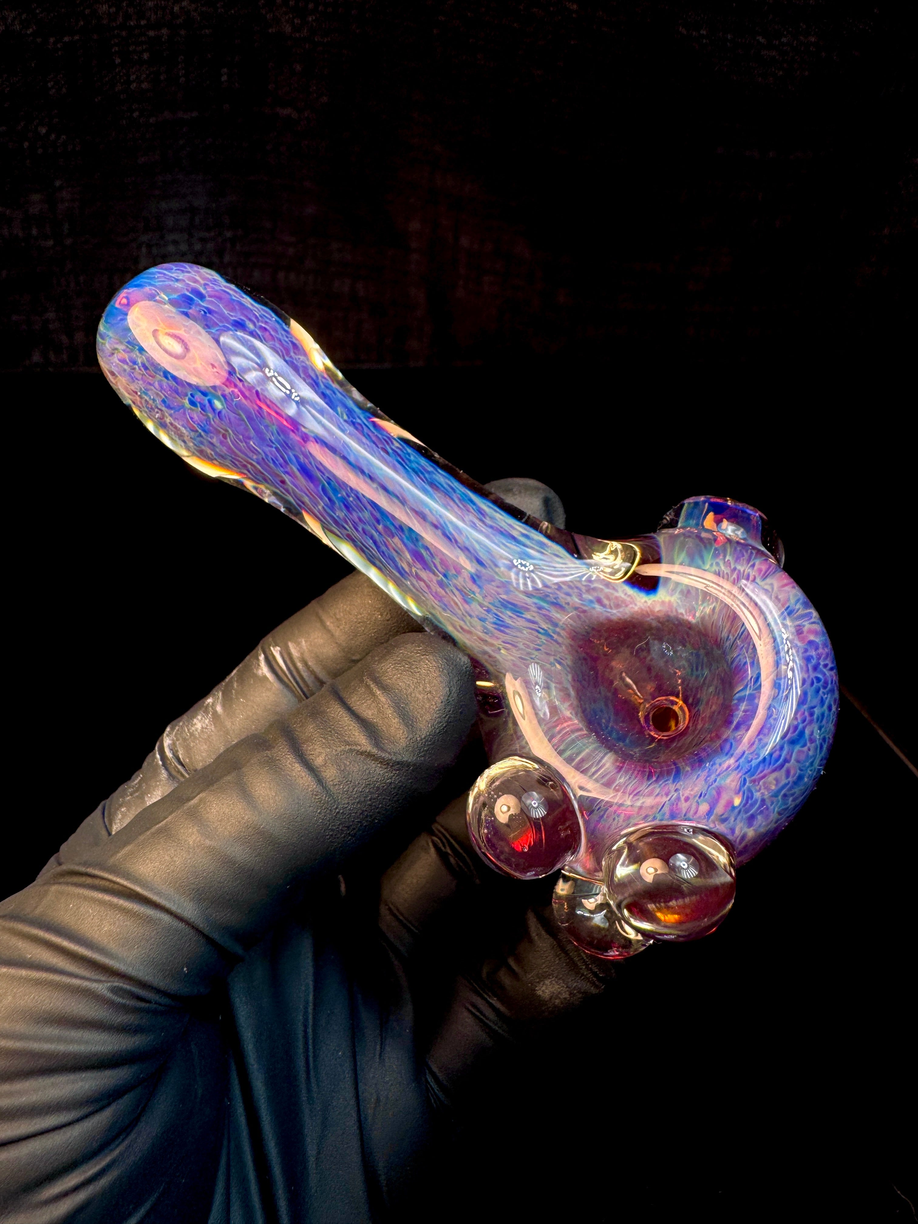 Amber purple pipe