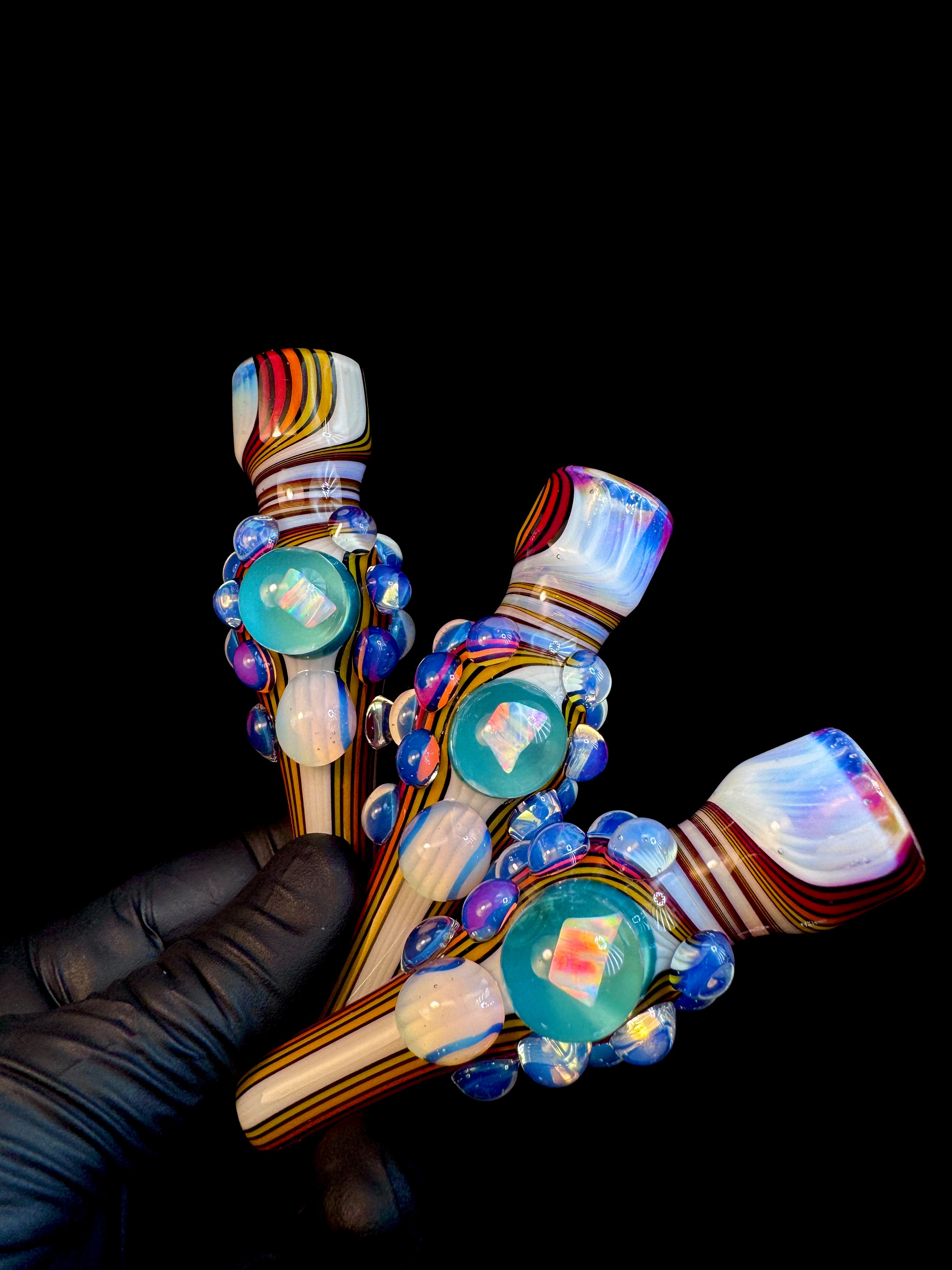 Ghost fire x secret white opal chillum