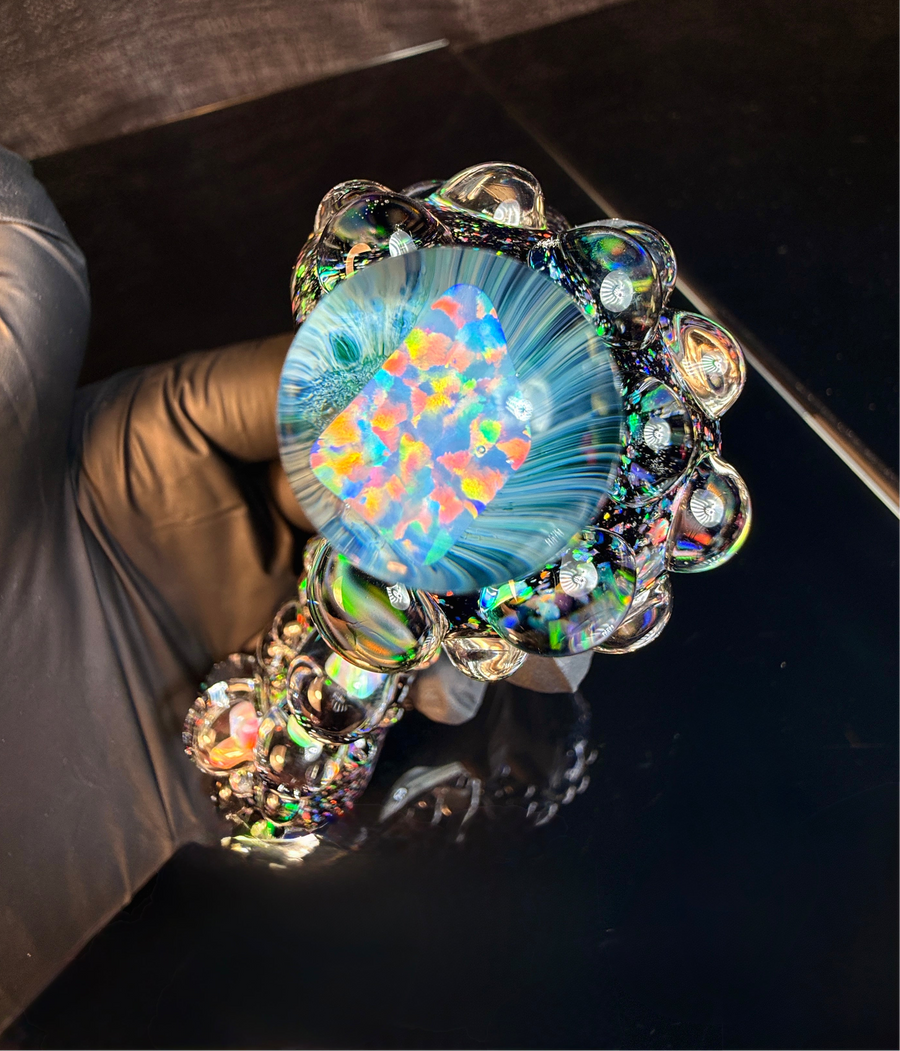 Handmade opal glass by Ludey