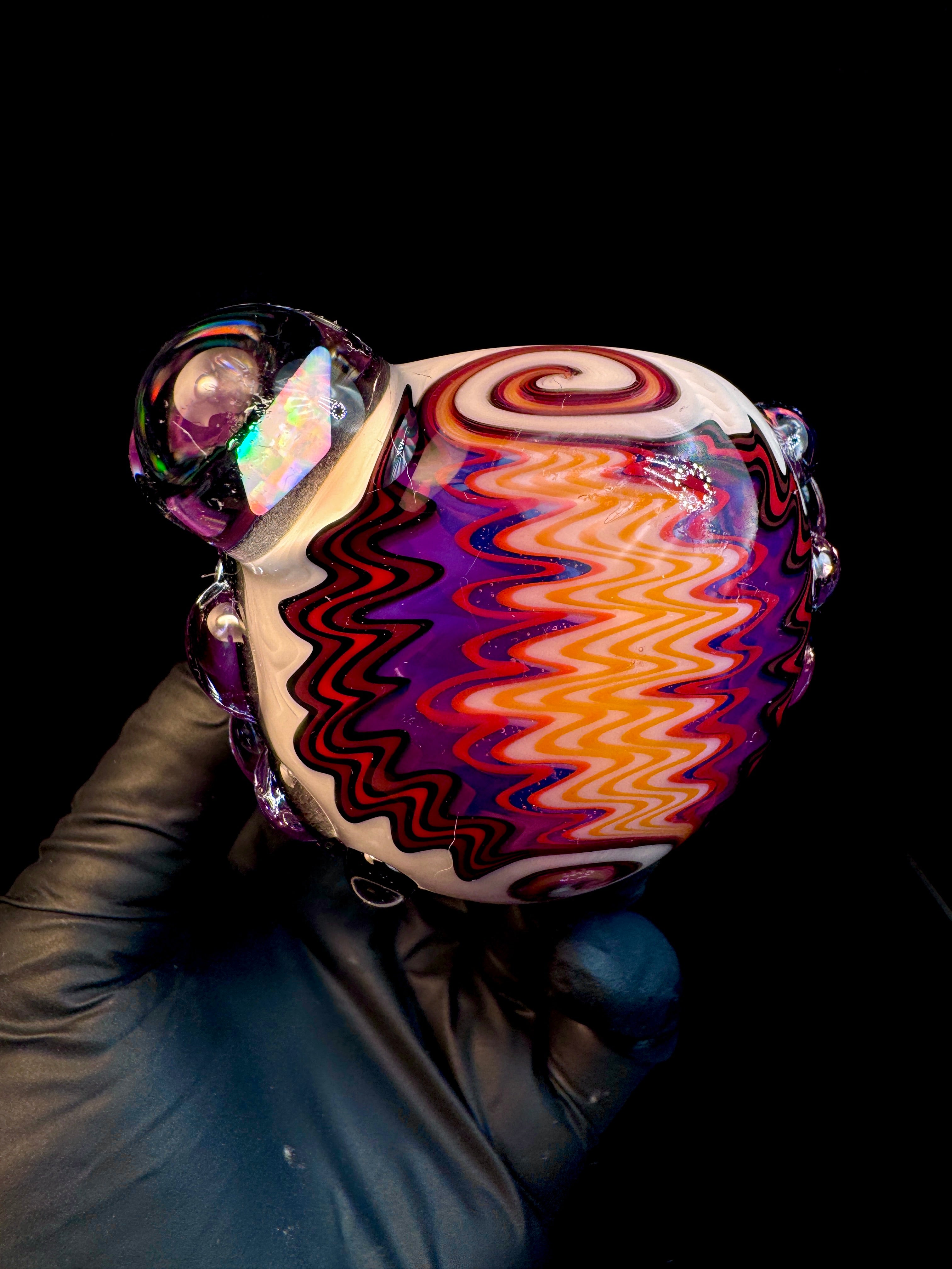 Wigwag opal pipe