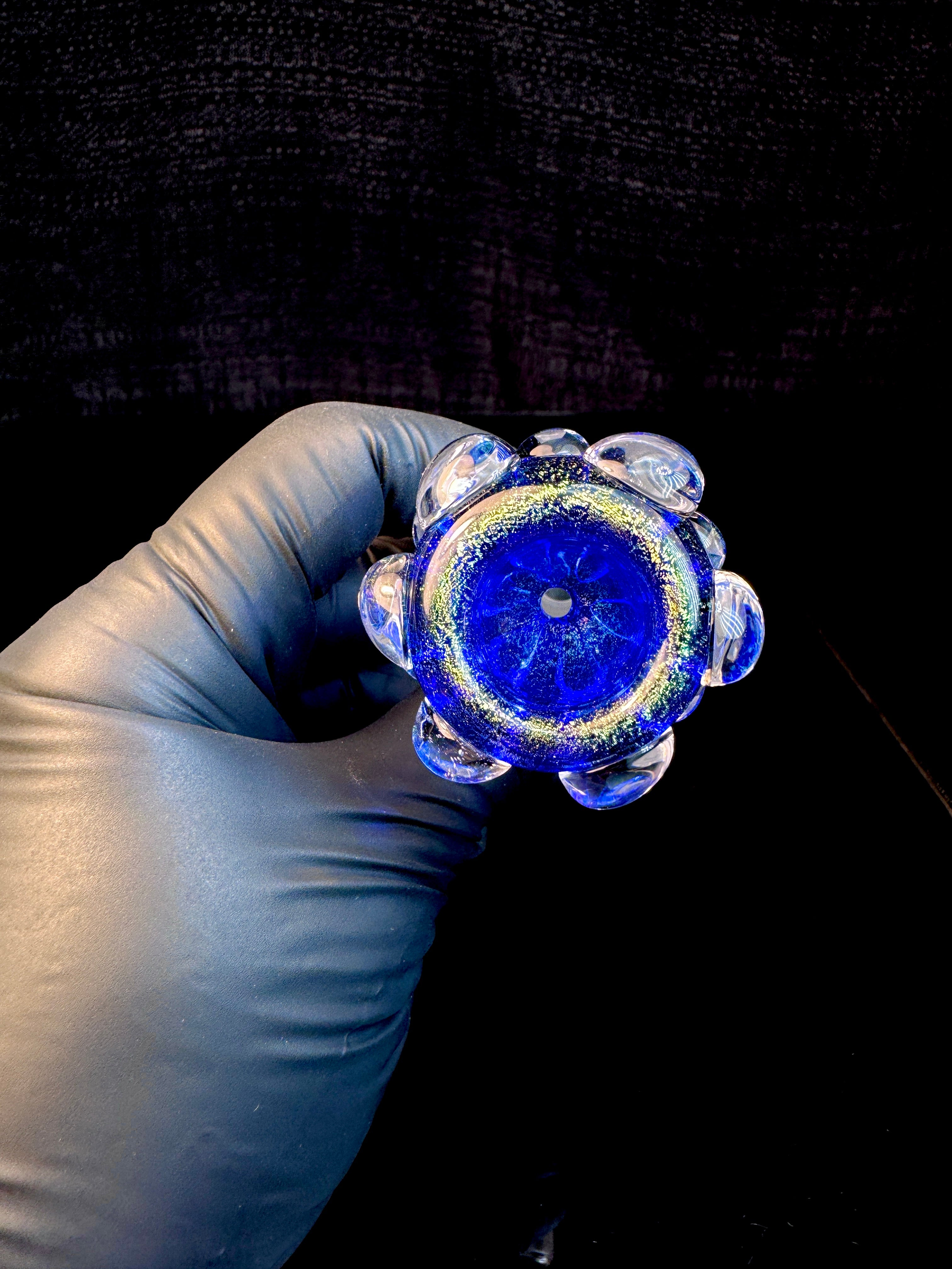 14mm Dichroic dot bowl