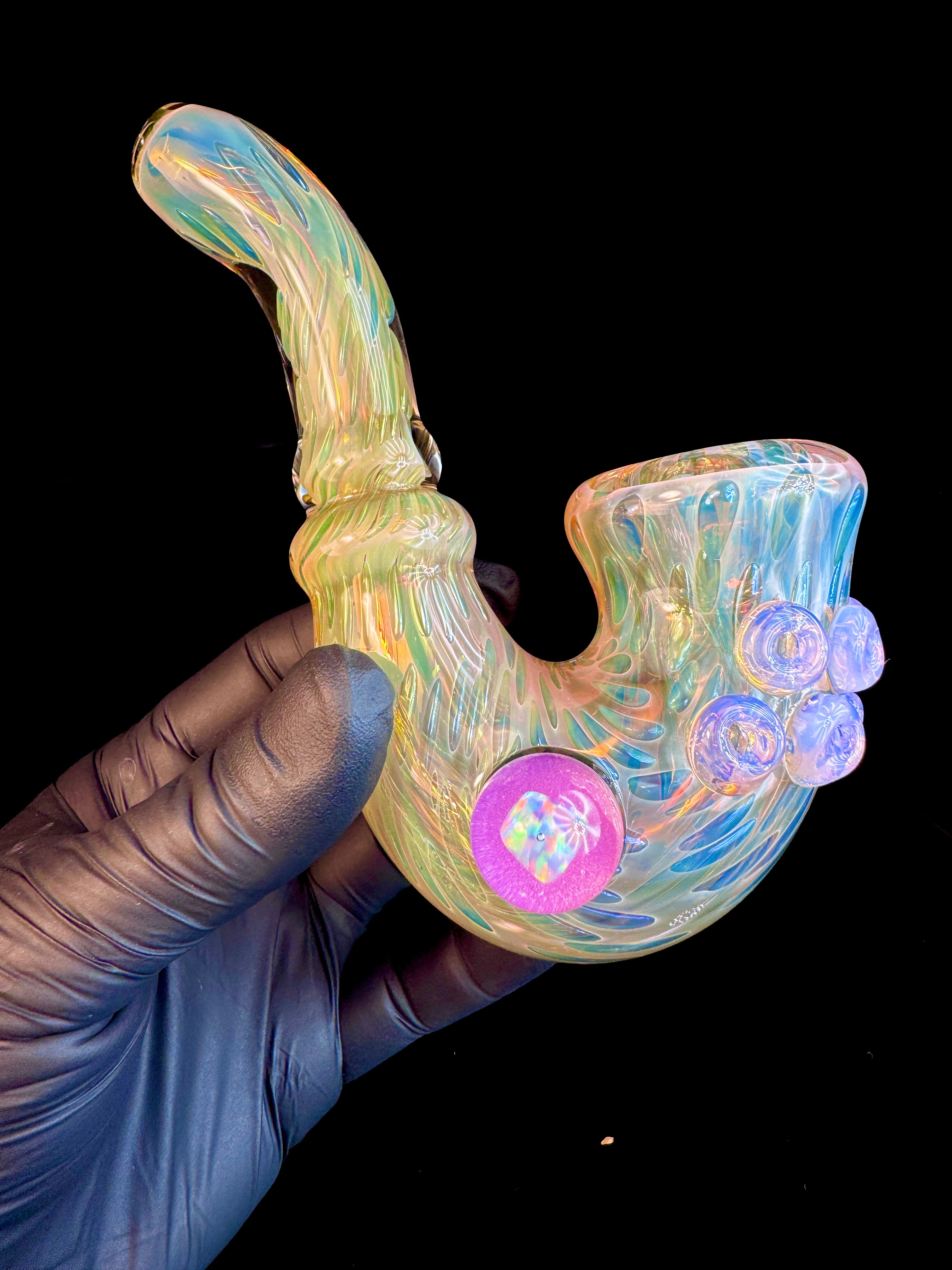 Gold fume x Secret white opal sherlock