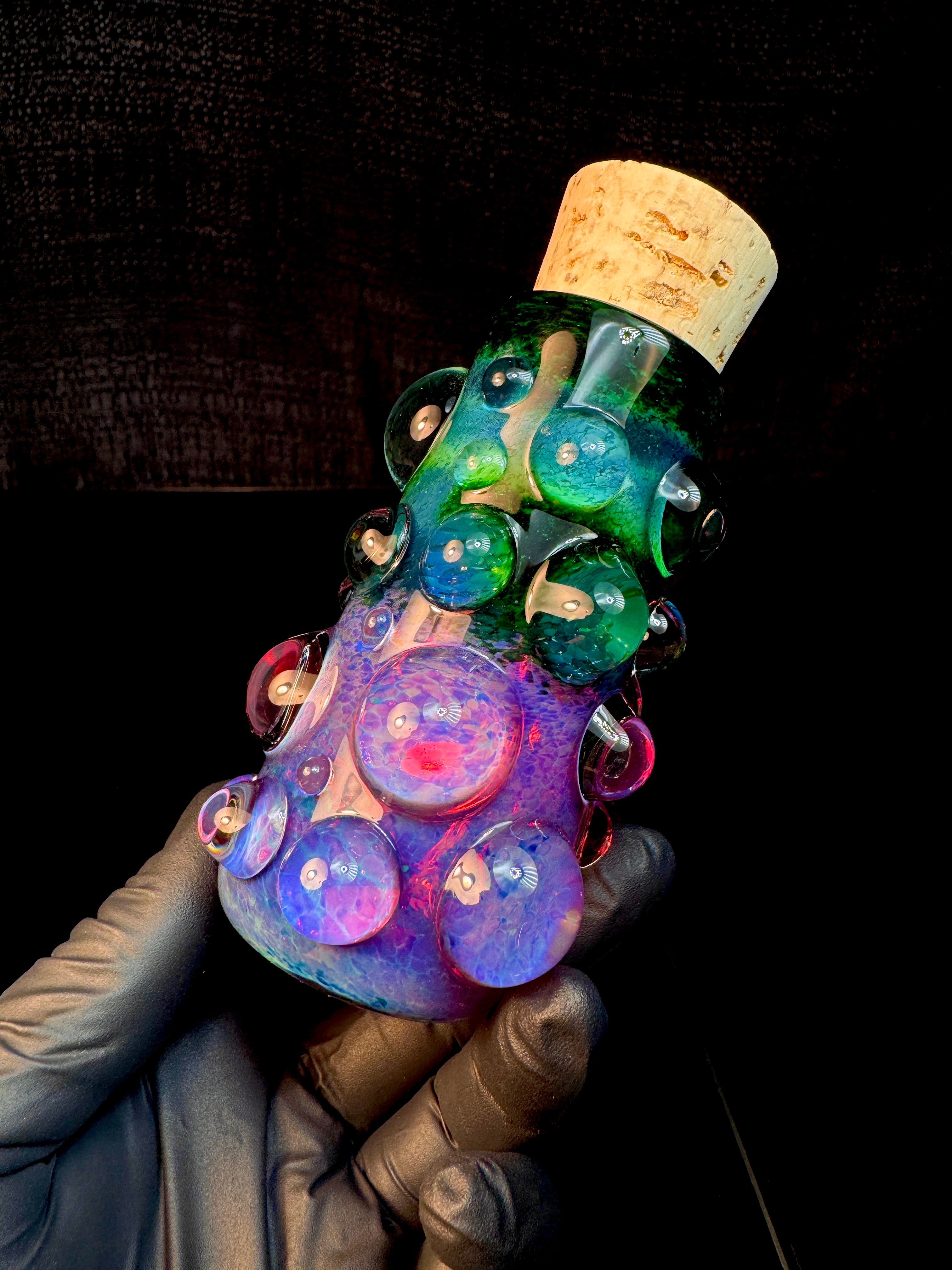 XL Exp x AP two tone flat bottom nug Jar