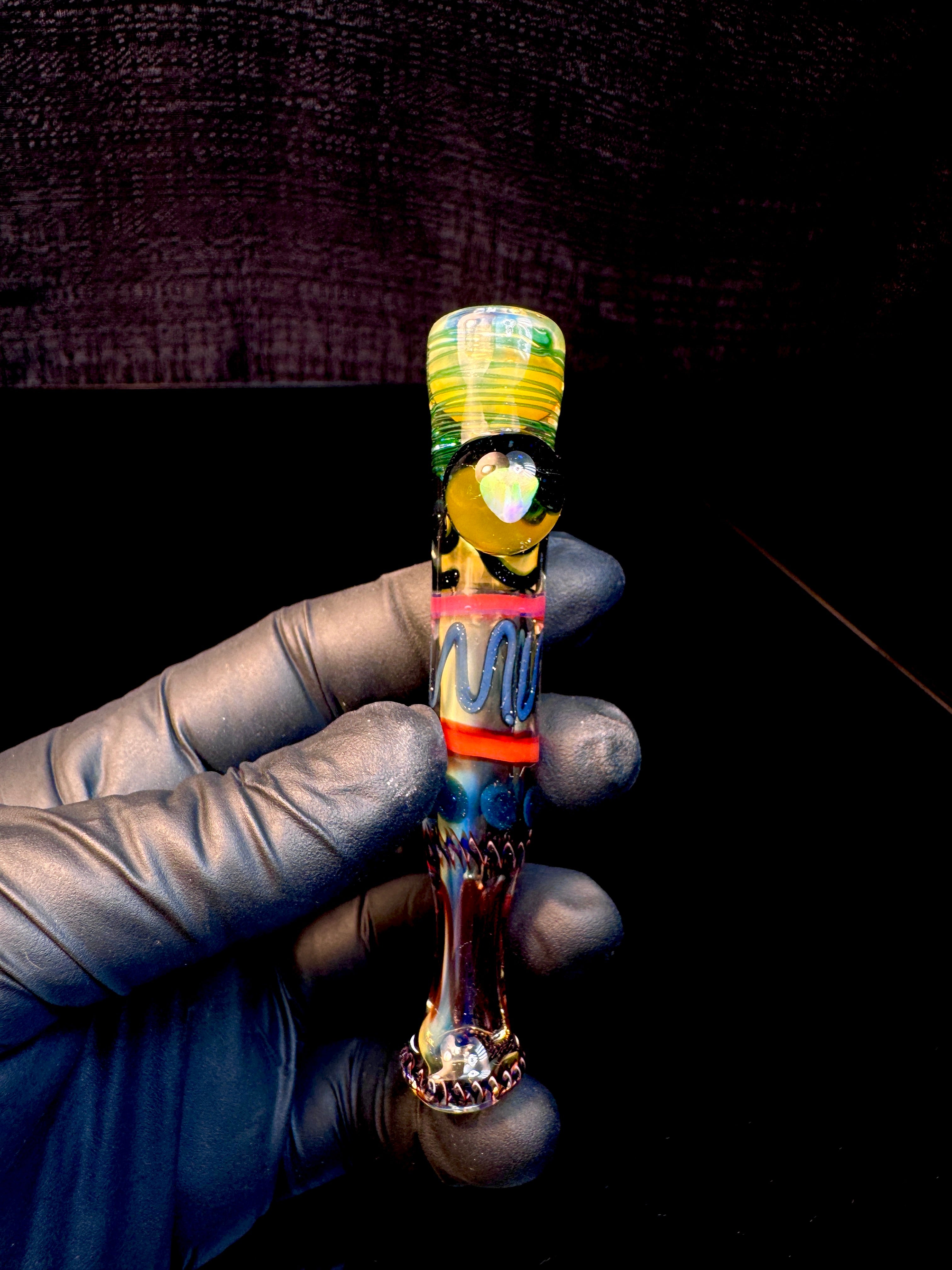Gold fumed inside out bat