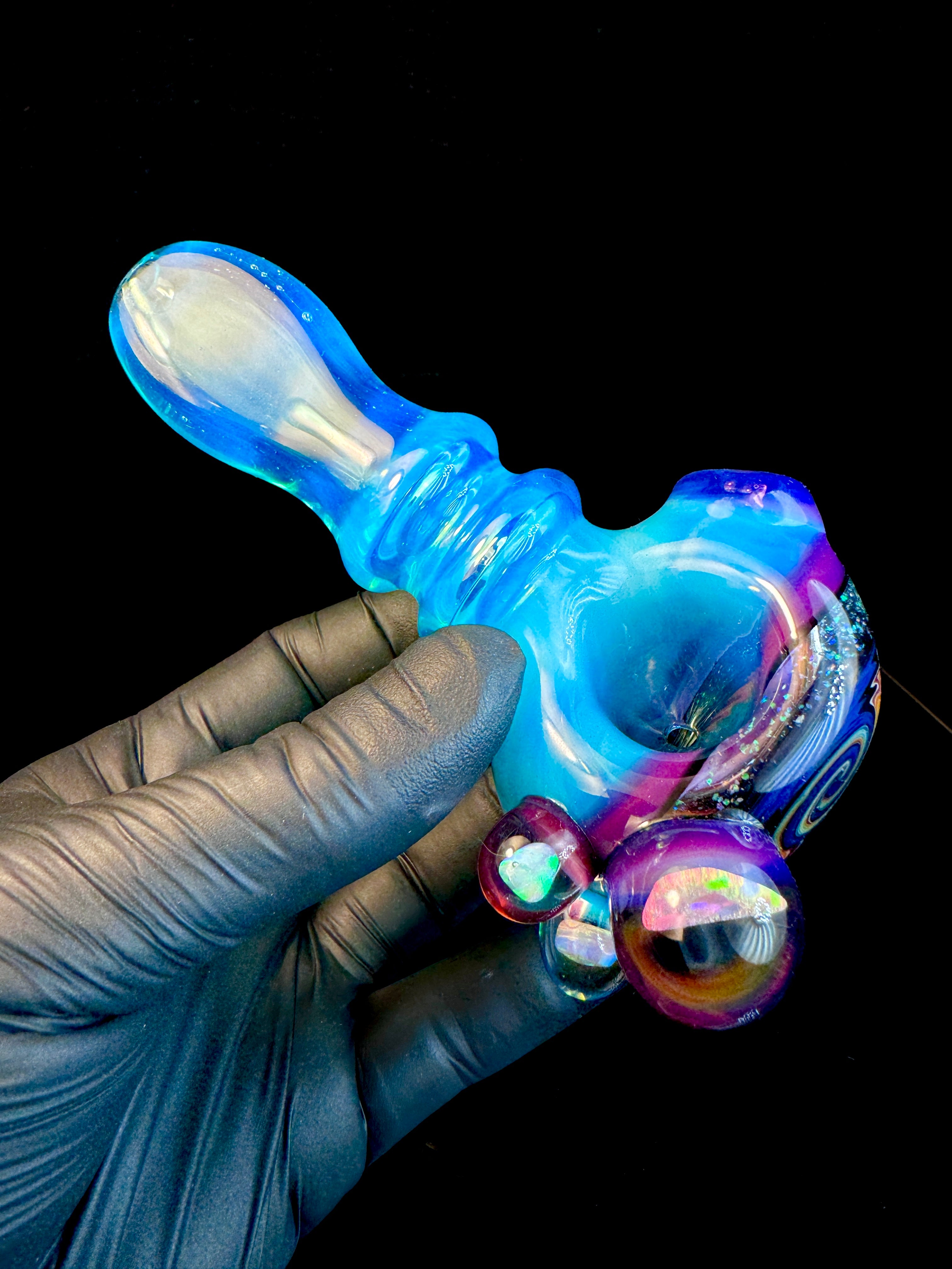 Wigwag opal pipe