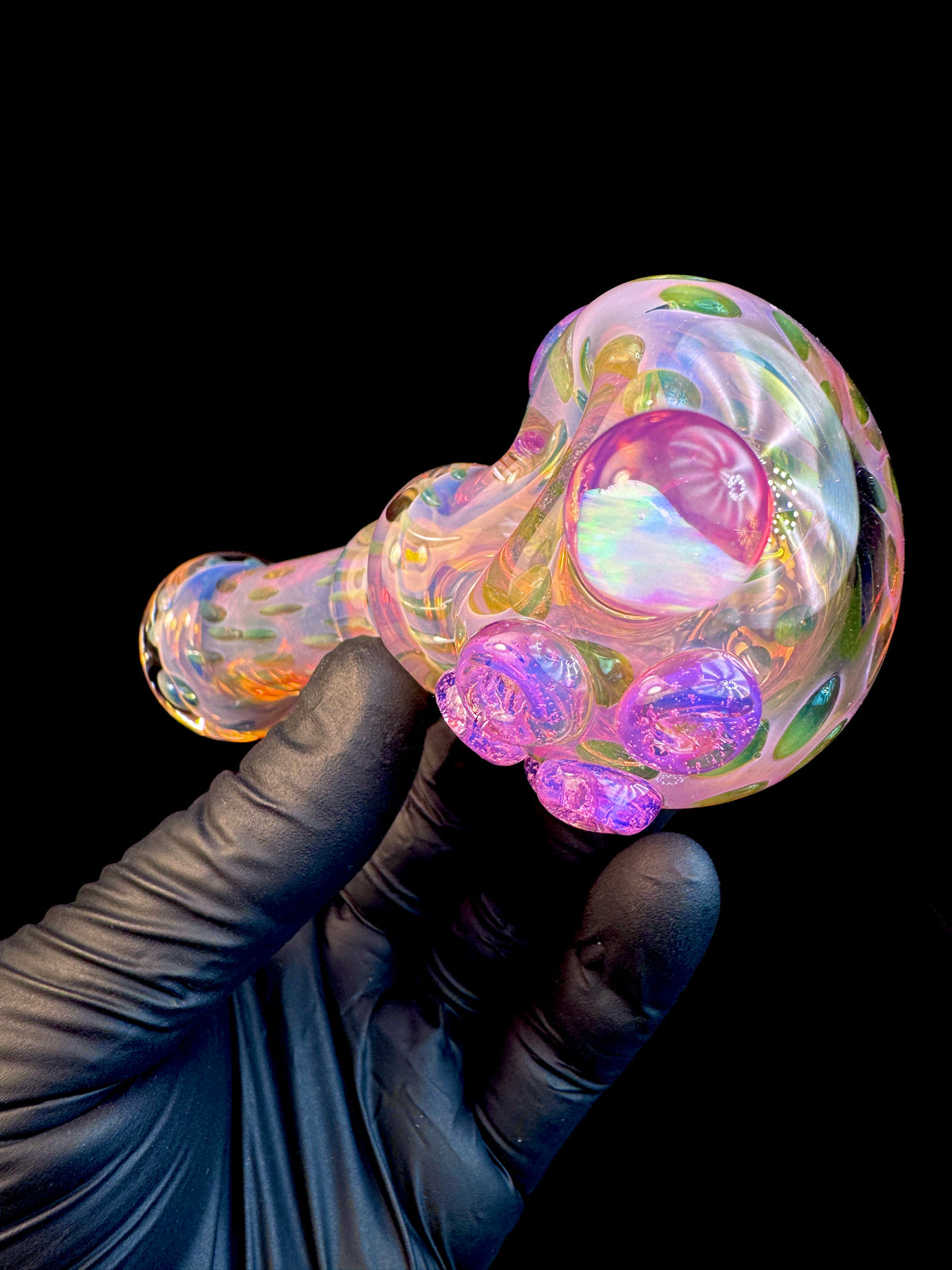 Gold Fume x Pink slyme opal spoon
