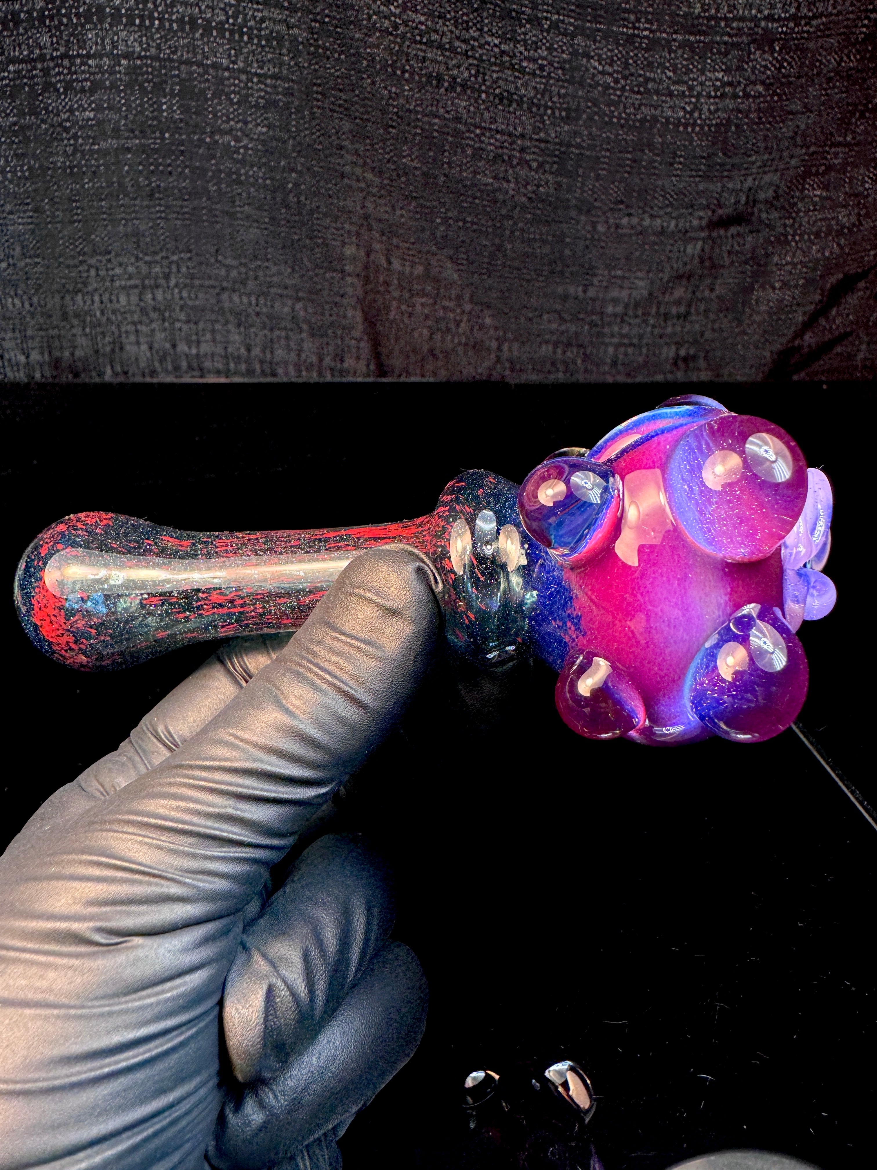 Midnight magenta x blue stardust eyeball monster