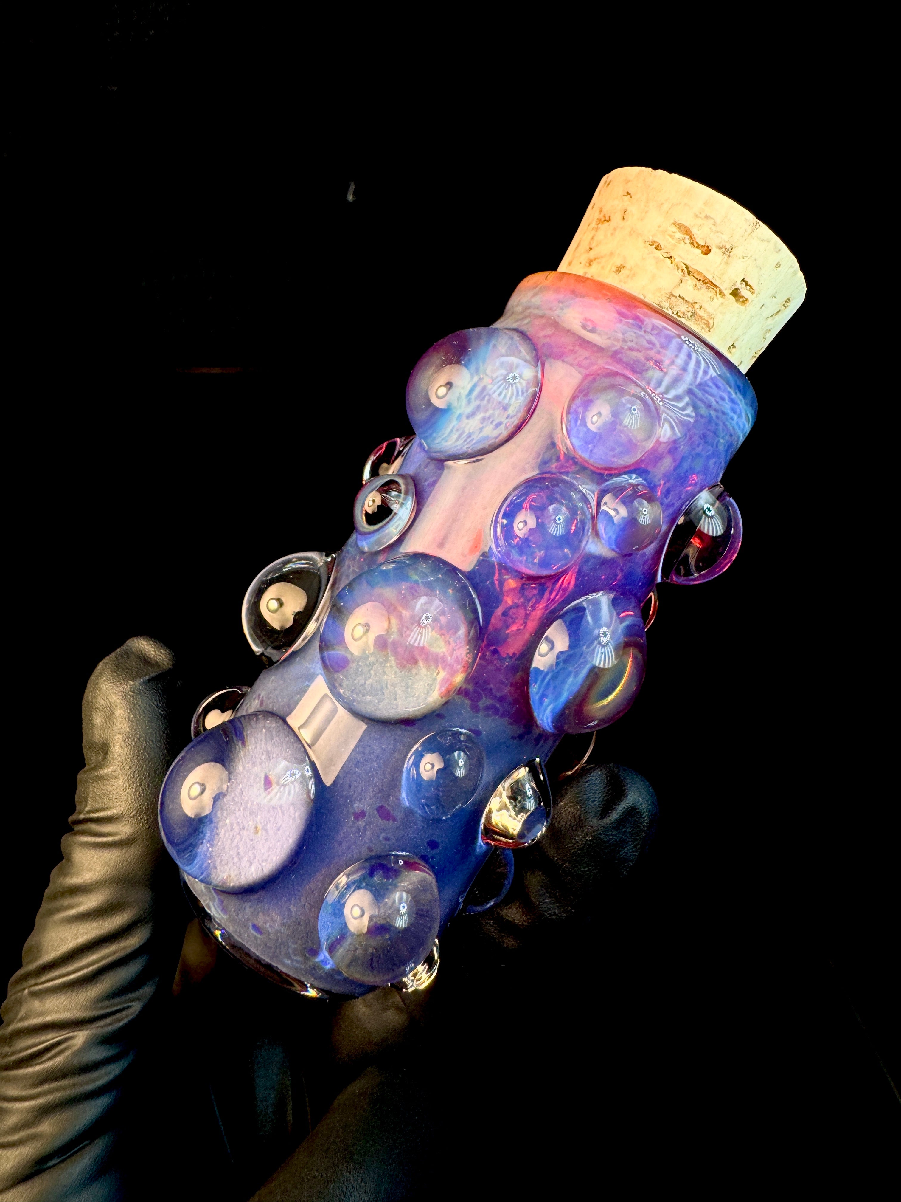 Slender ap x purple urple flat bottom nug Jar