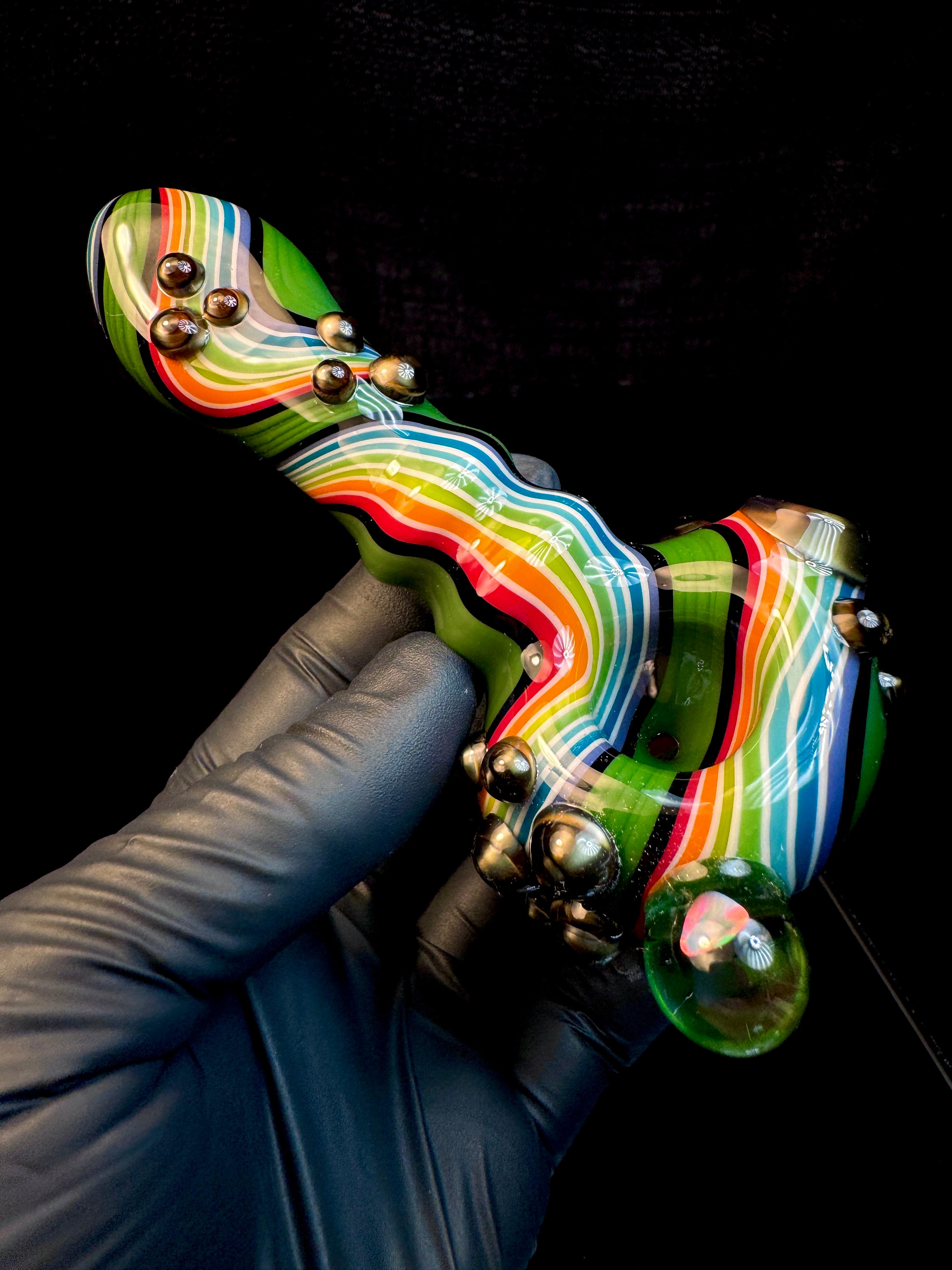 Forest Rainbow Opal Spoon