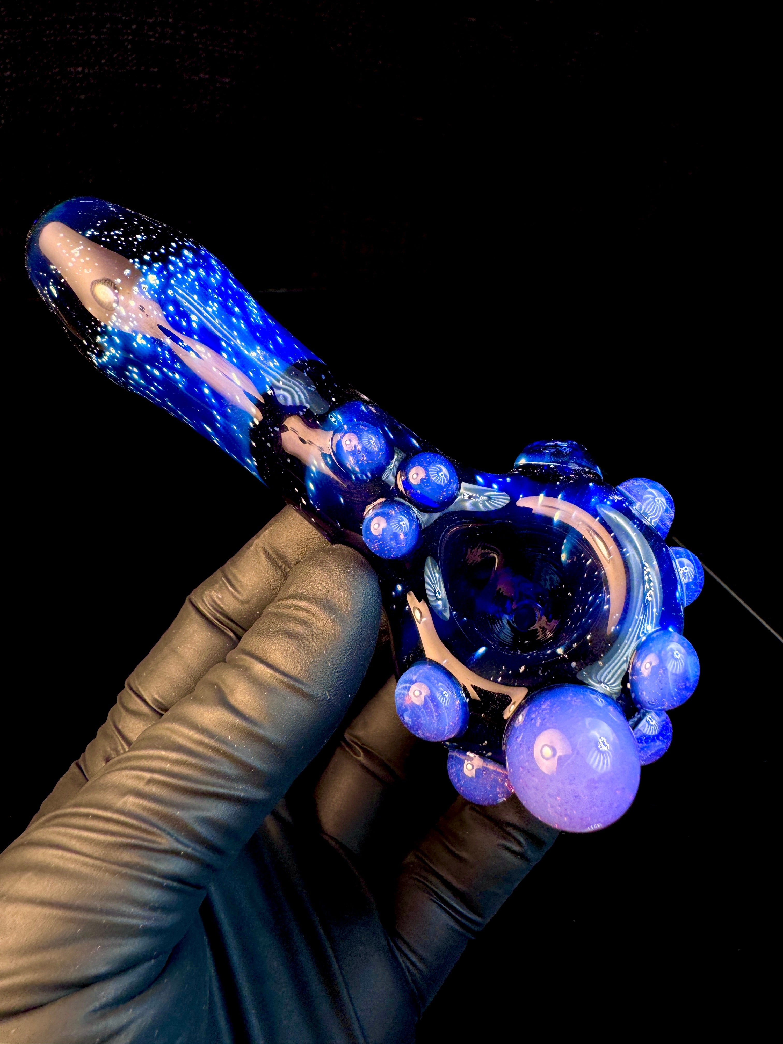 Pink slyme Starry night Dot spoon