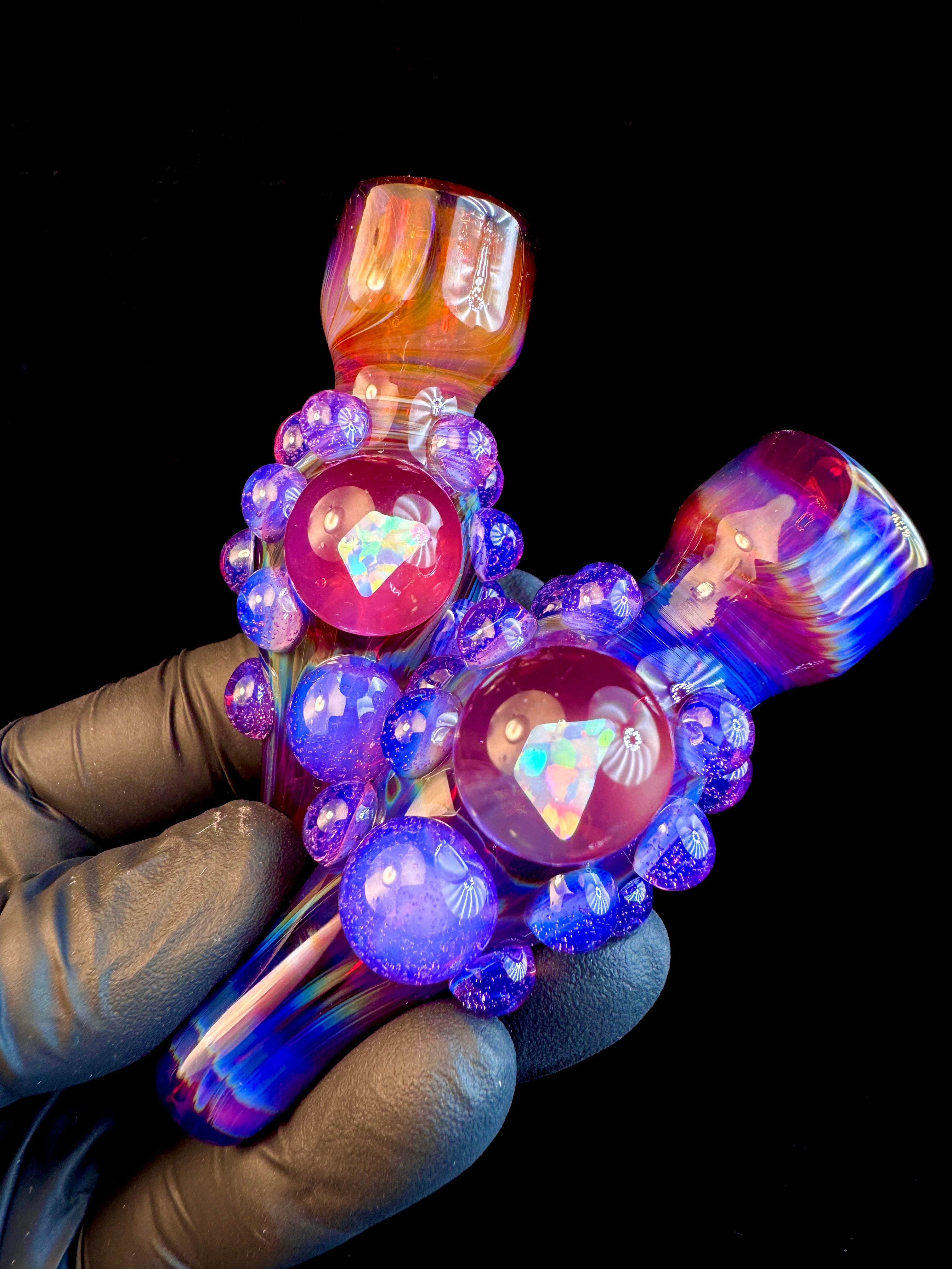 Amber purple x Pink slyme opal chillum