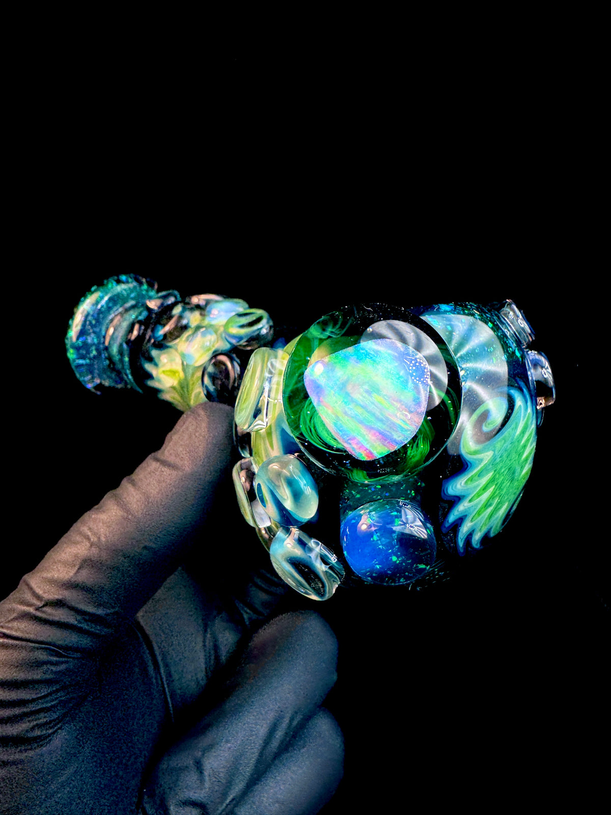 Wigwag opal pipe