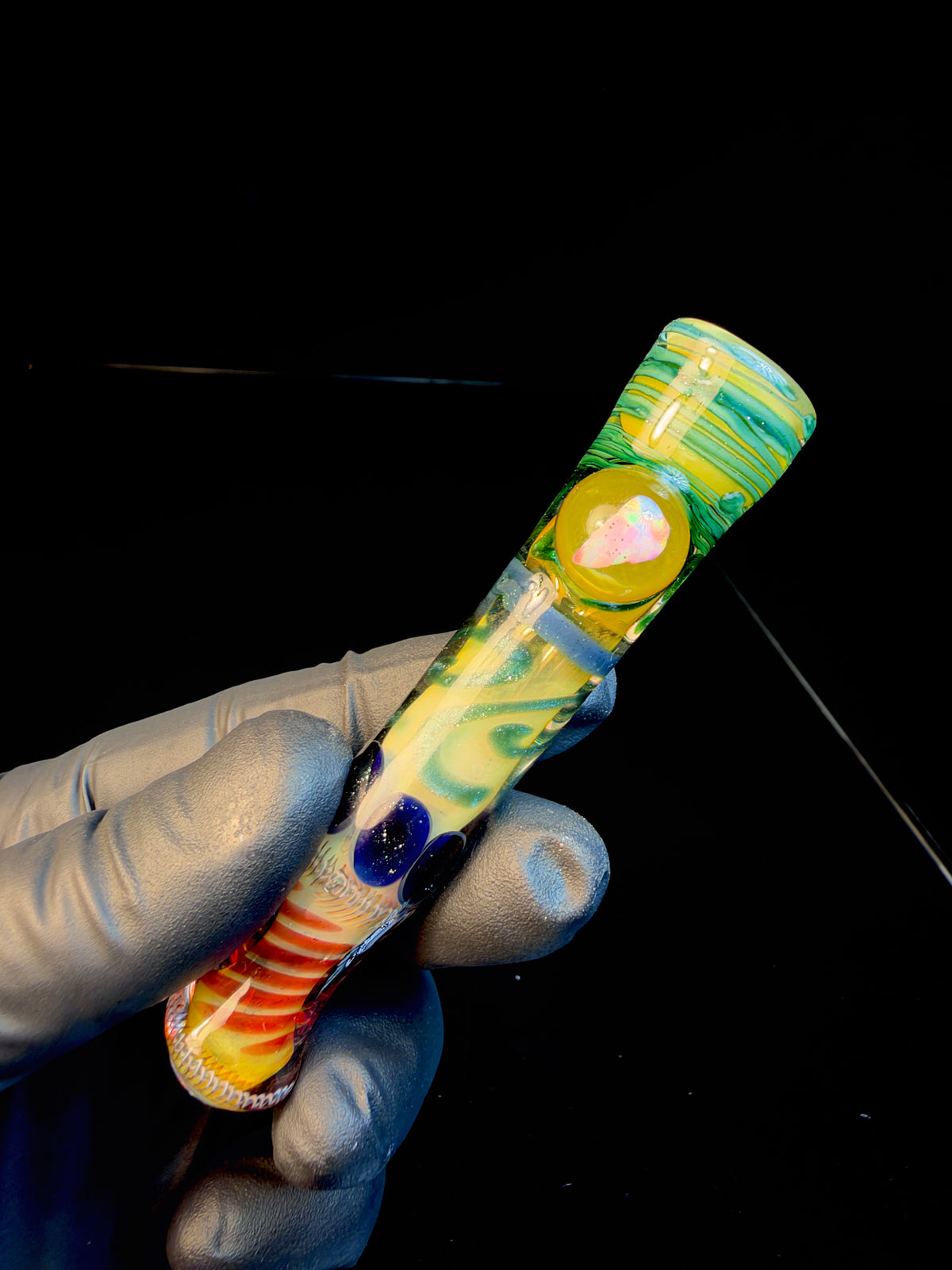 Gold fumed inside out bat