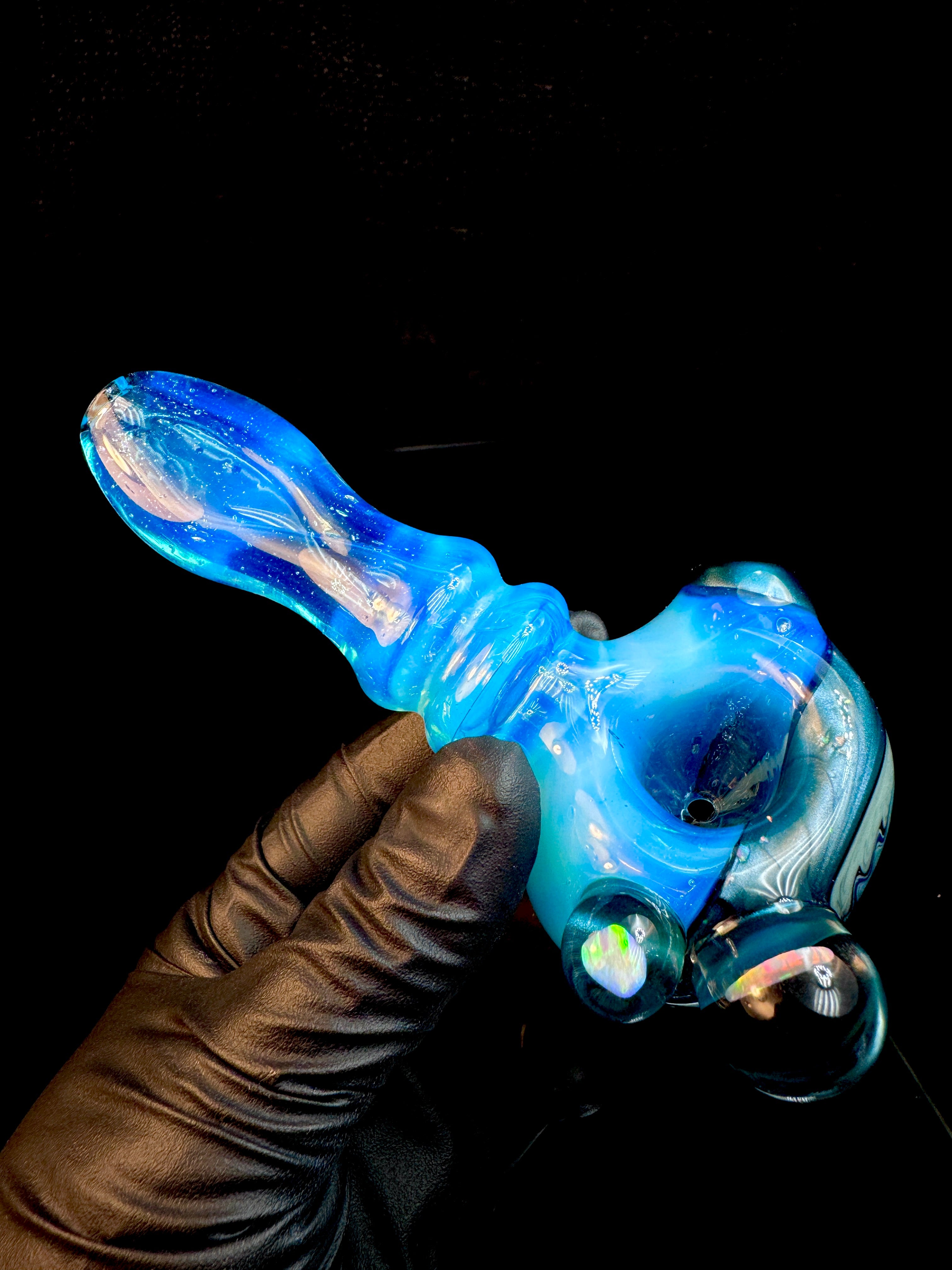 Wigwag opal pipe