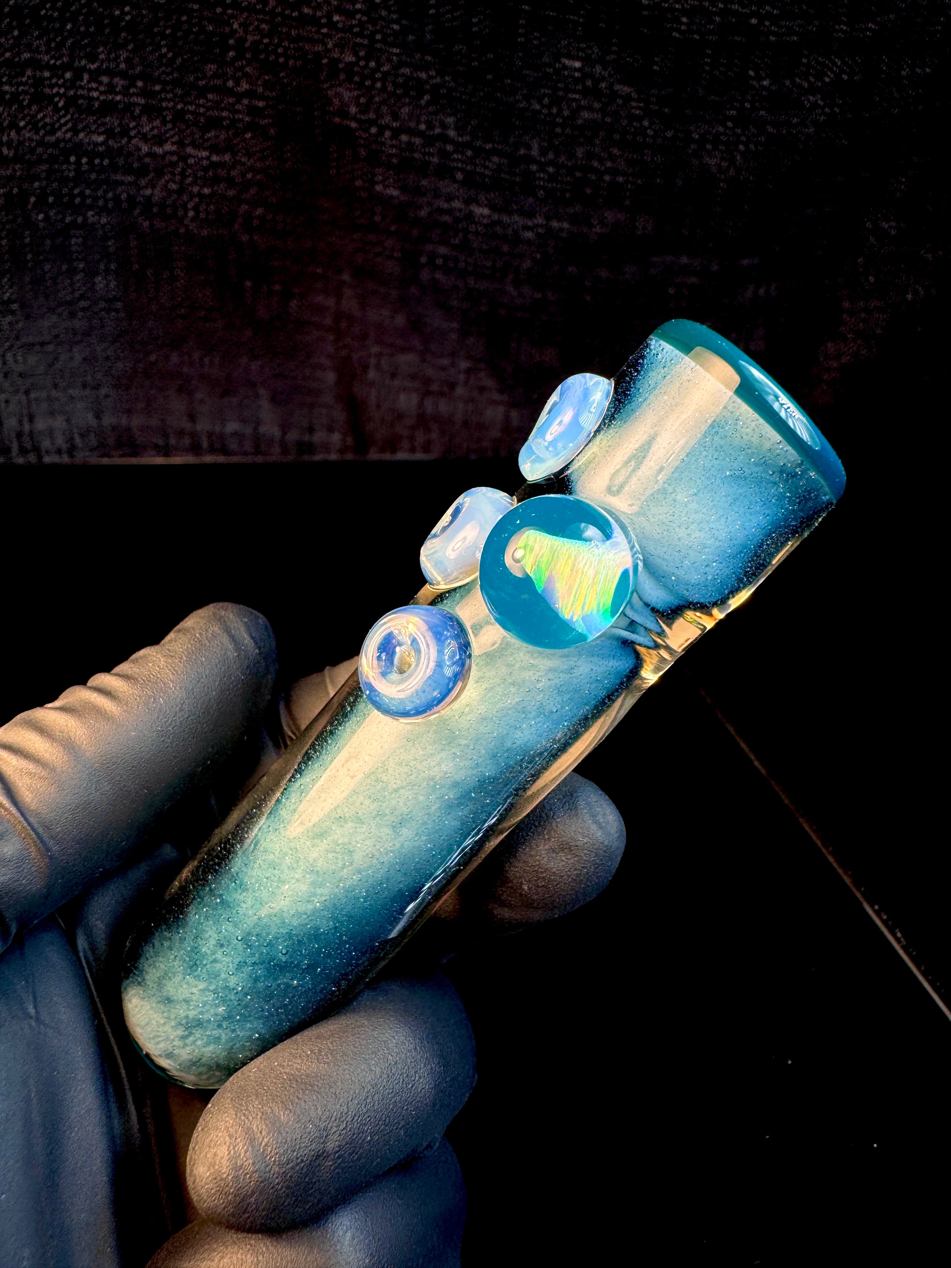 Blue stardust x secret white opal brick-house chillum