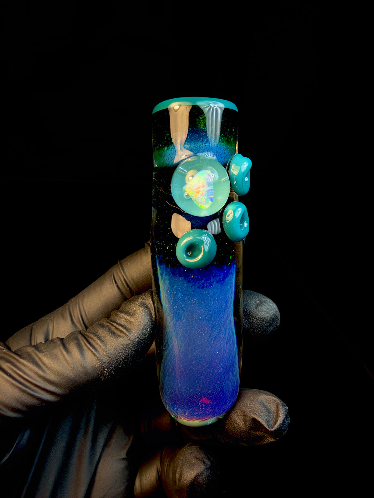 Jet black x AP opal brickhouse chillum