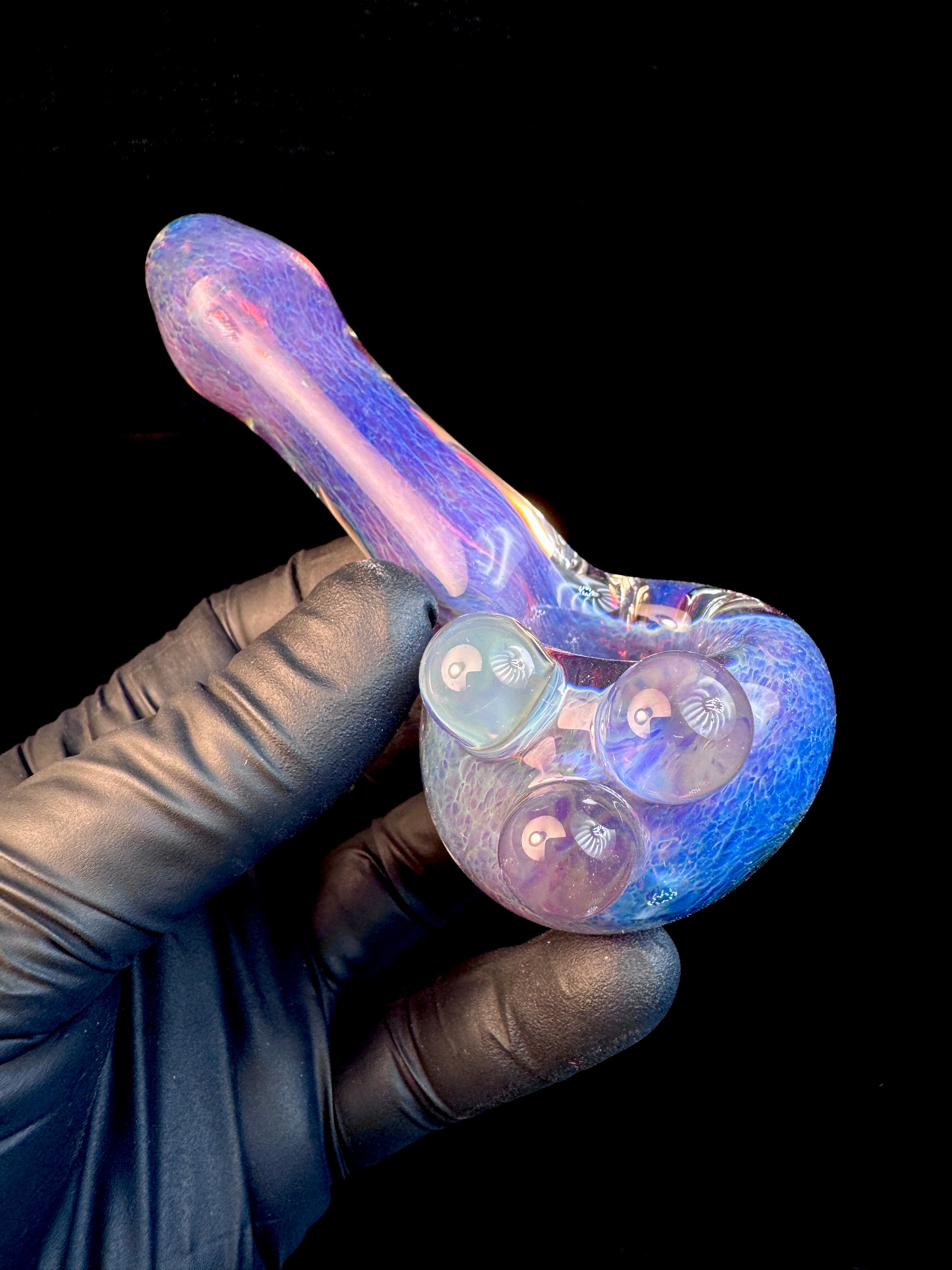 Amber purple pipe