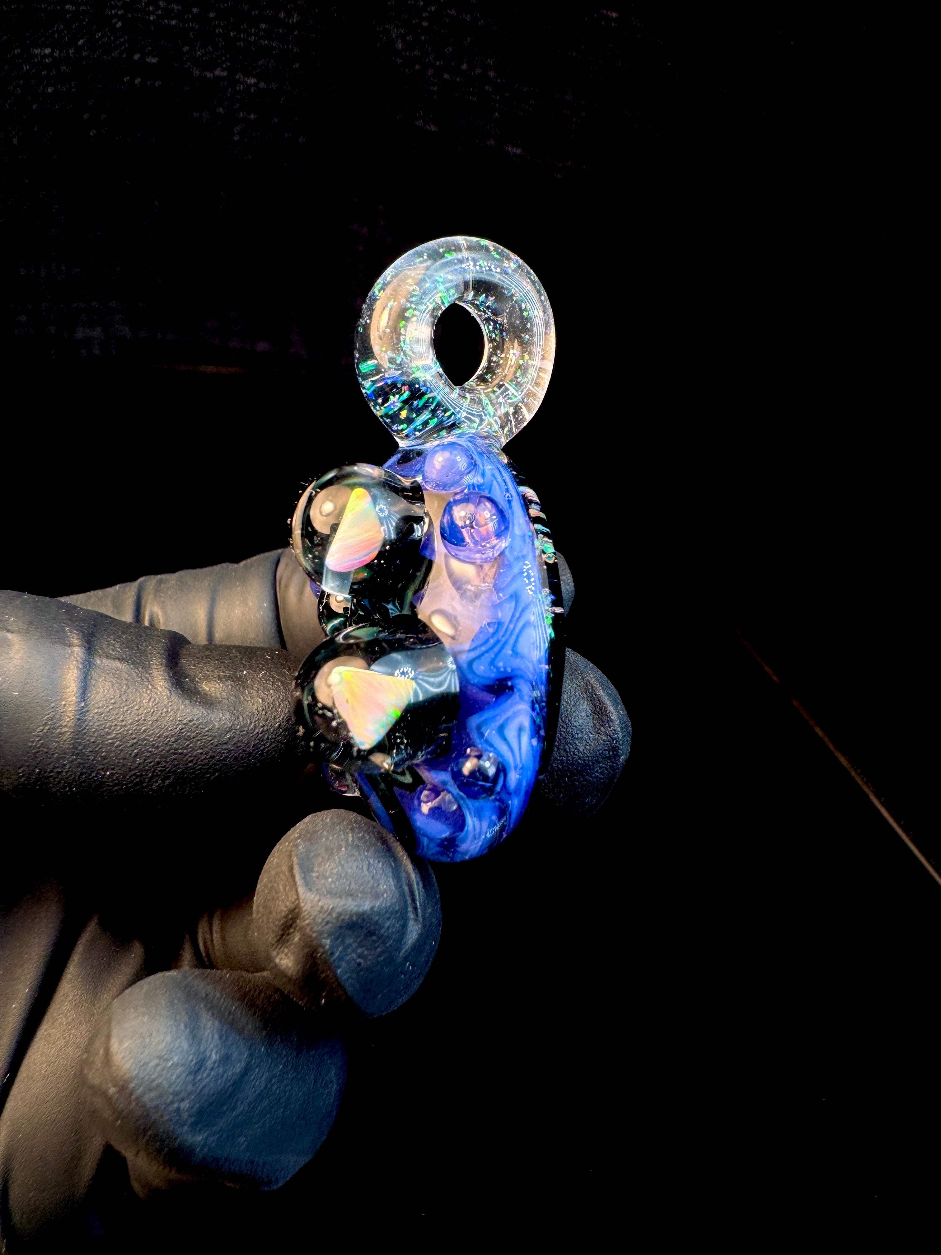 Amber purple pendy (Copy)