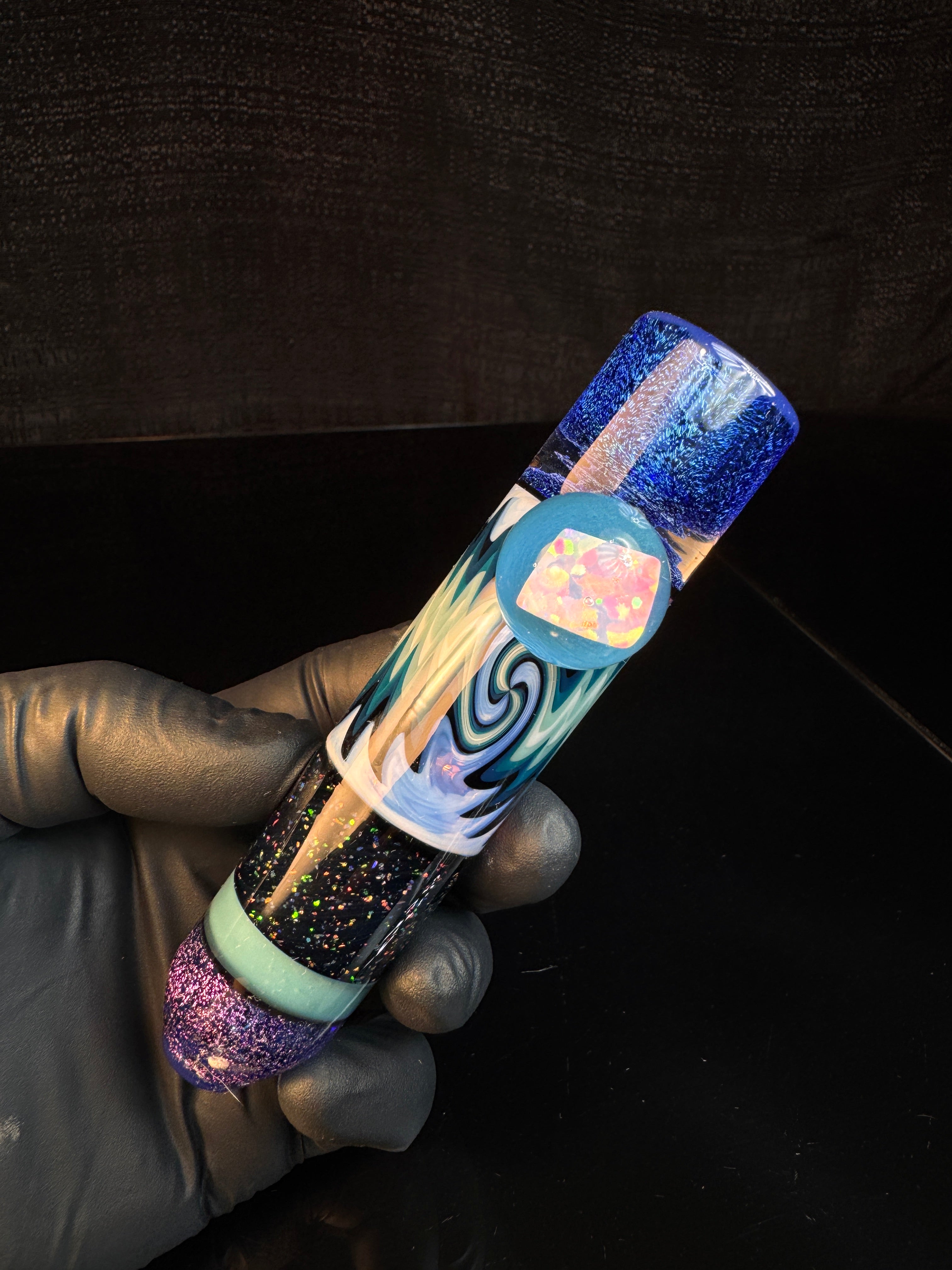 XL Purple/Blue Dichro Cropal Brickhouse