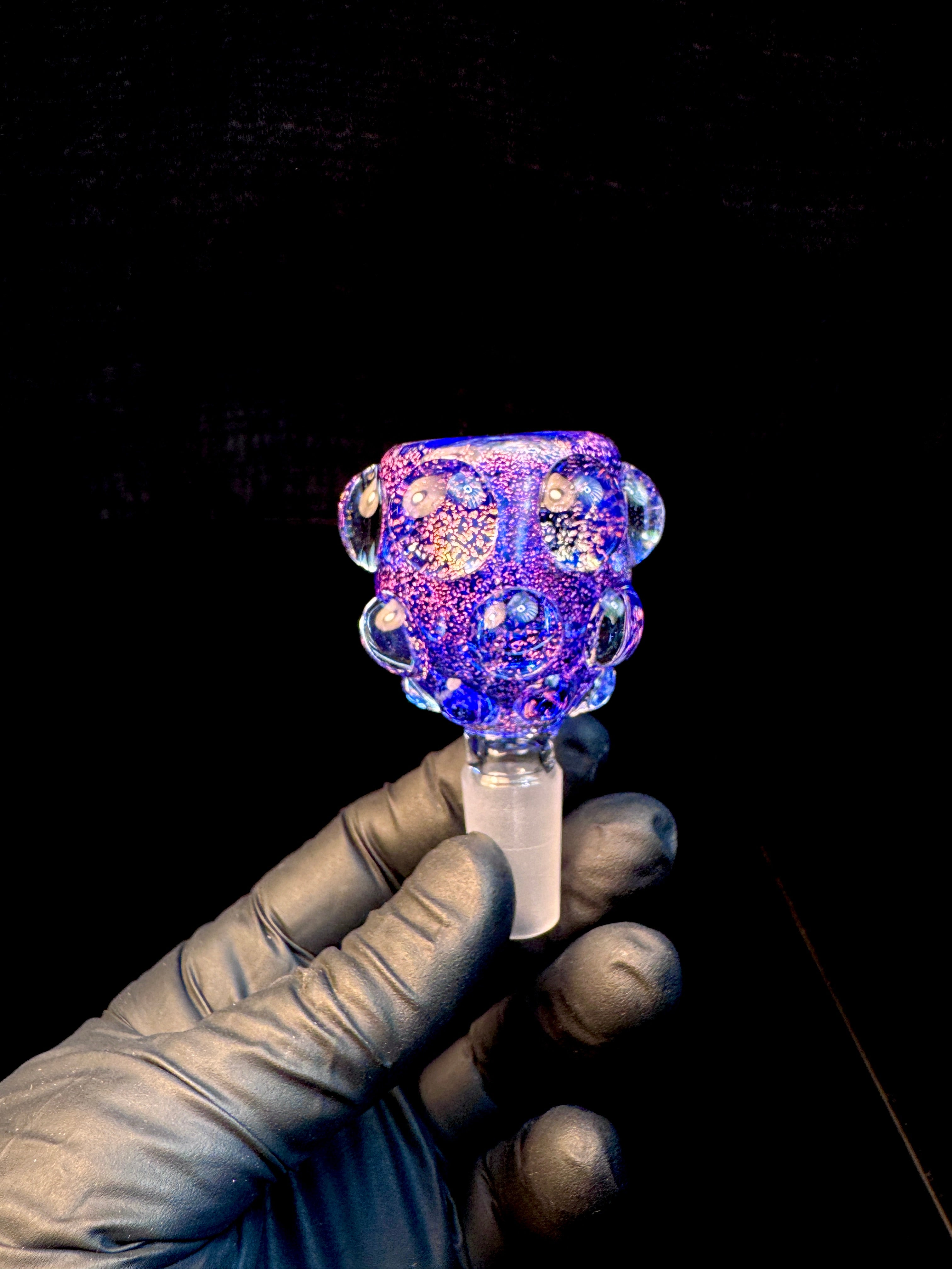 14mm Dichroic dot bowl