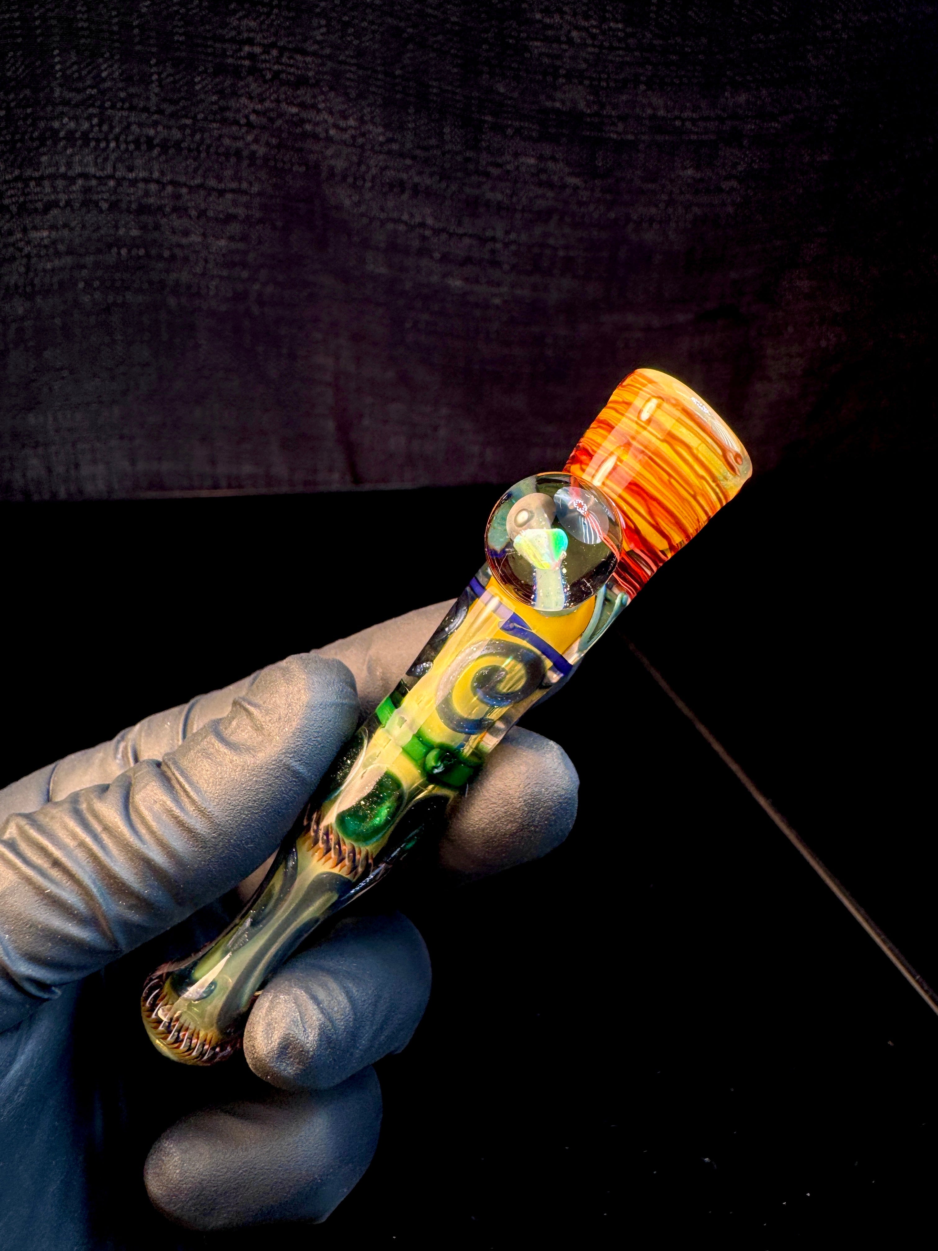 Gold fumed inside out bat
