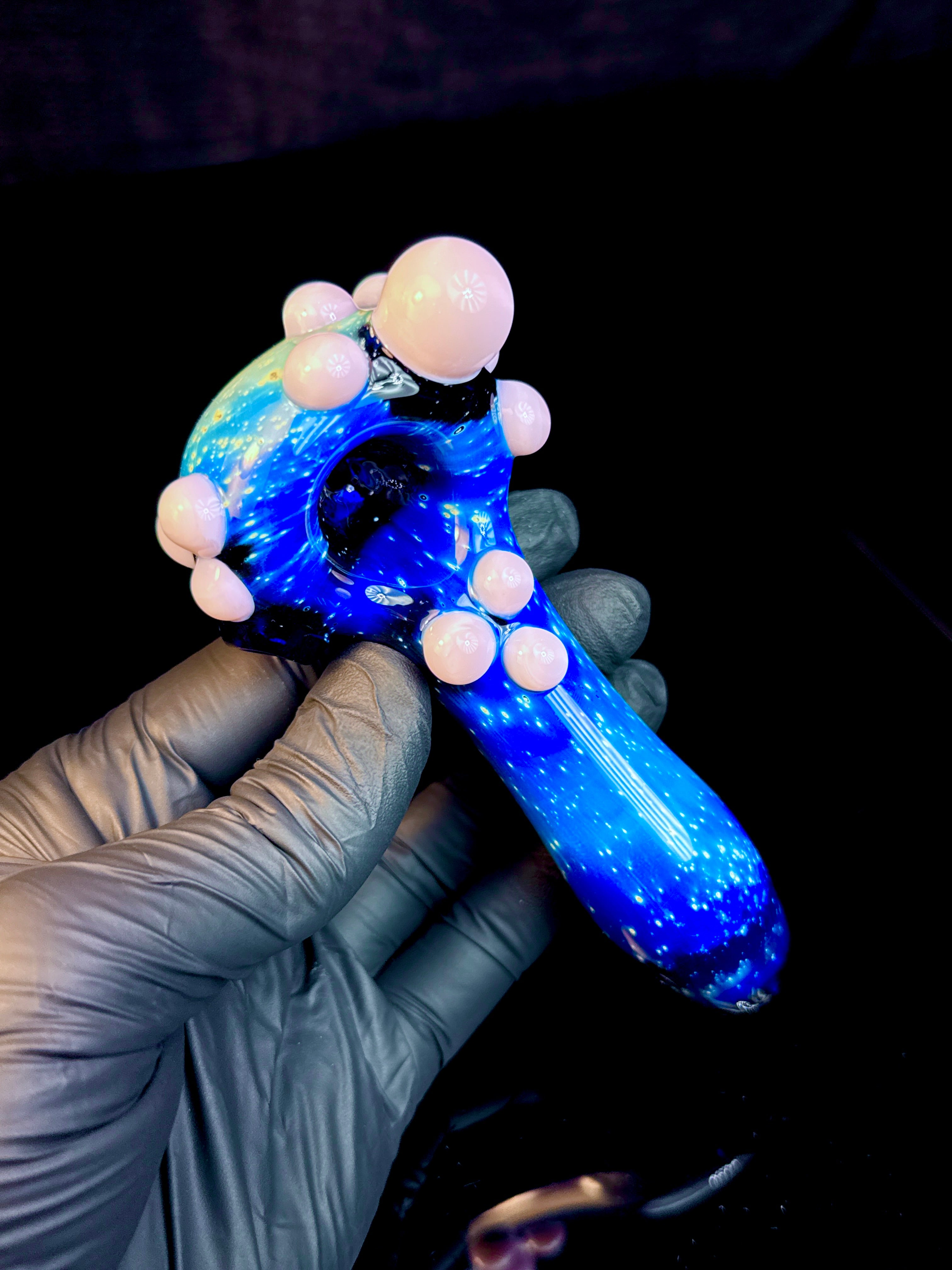 Starry night x Bubblegum premium dot pipe