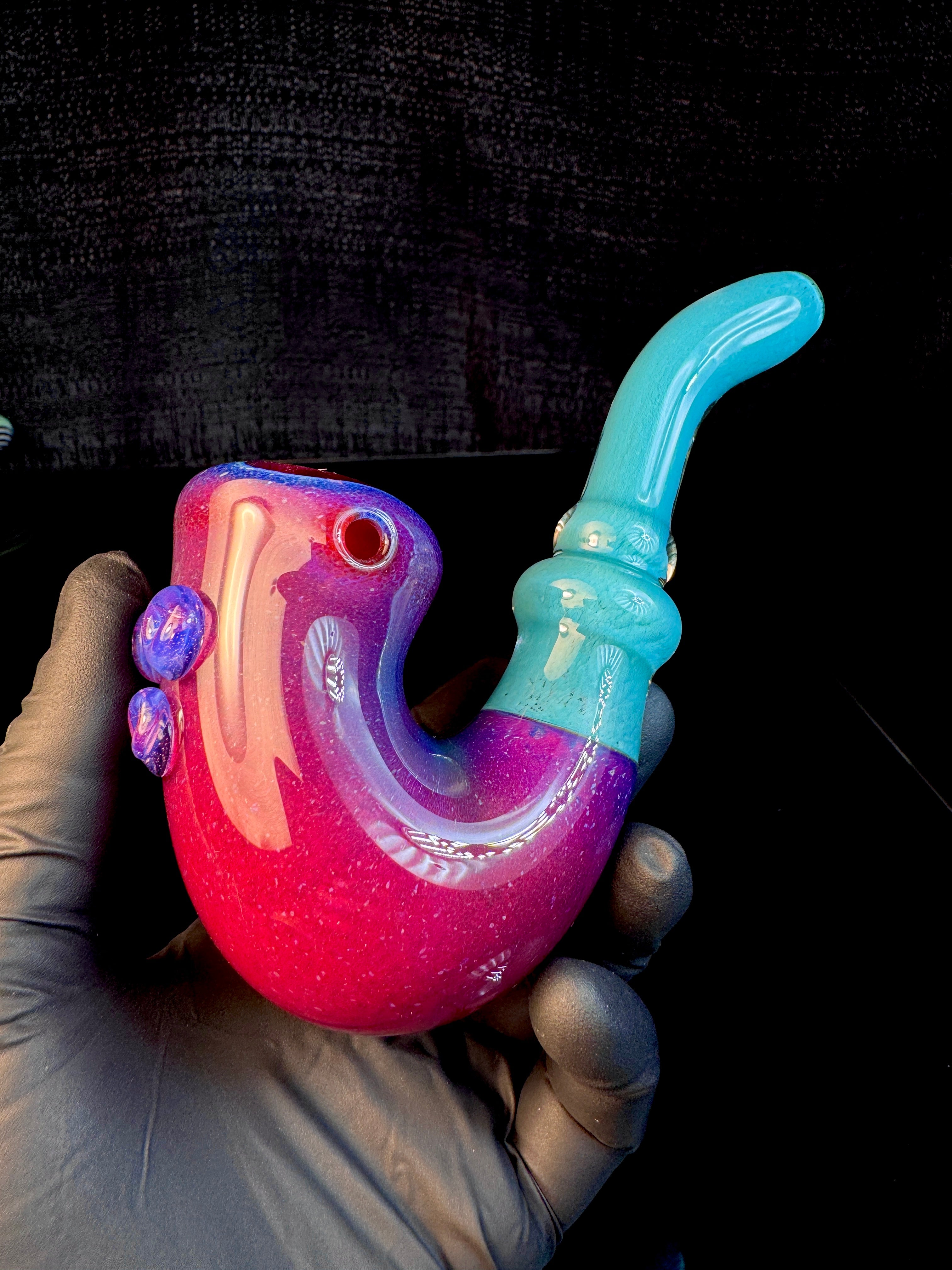 Midnight magenta x aqua opal sherlock
