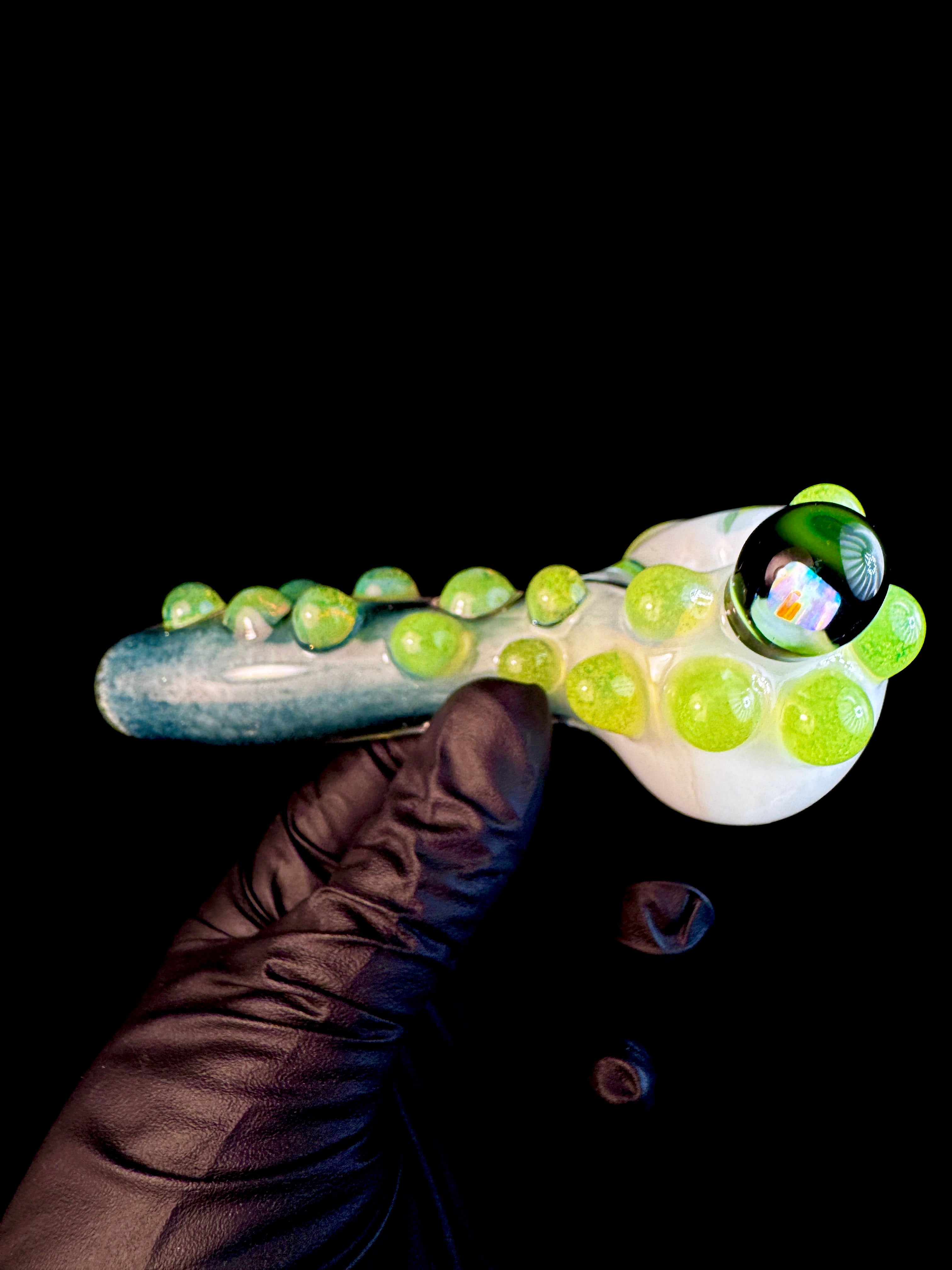 Star white x Blue stardust Opal pipe