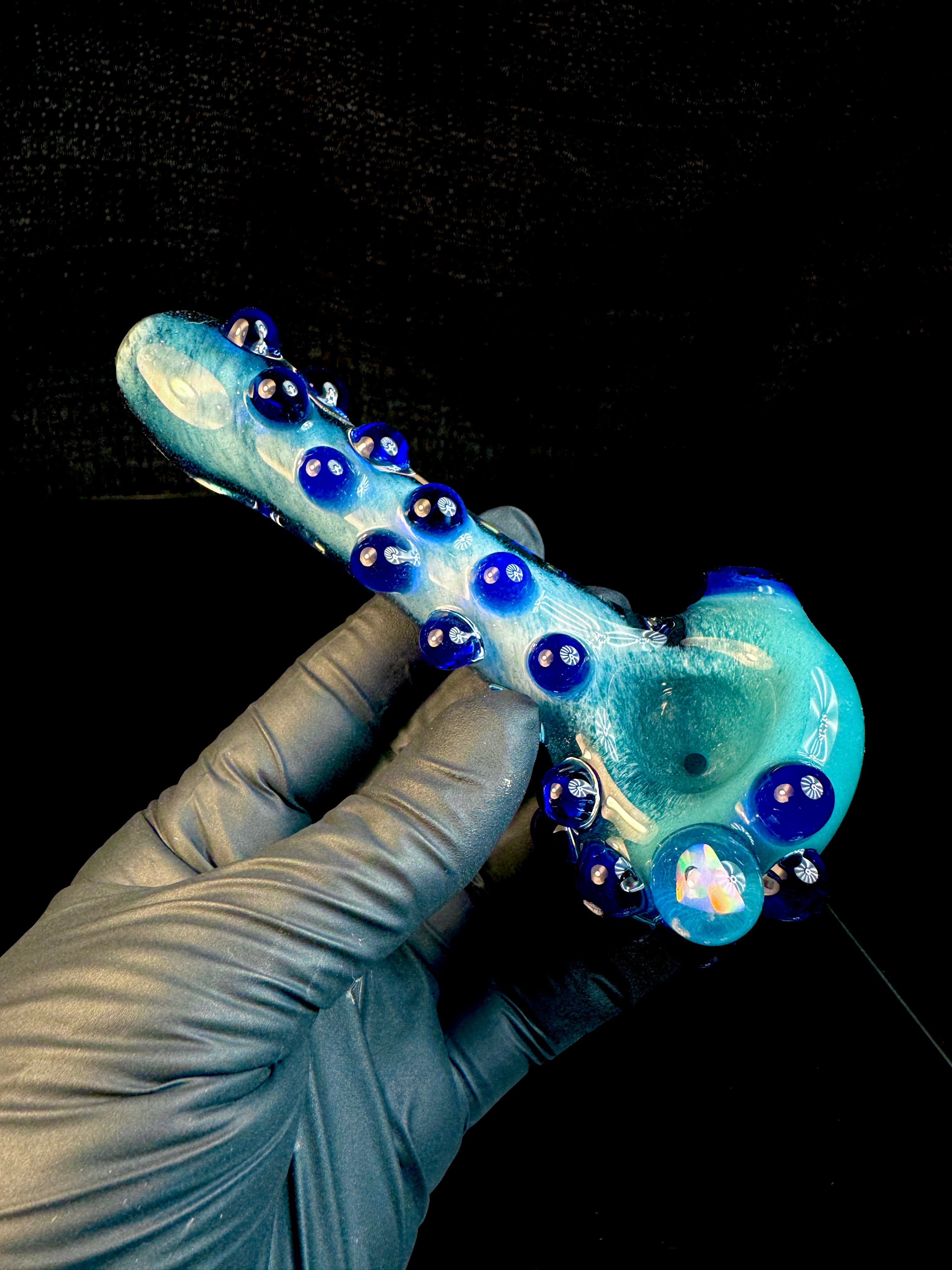 Frost x blue stardust Opal spoon