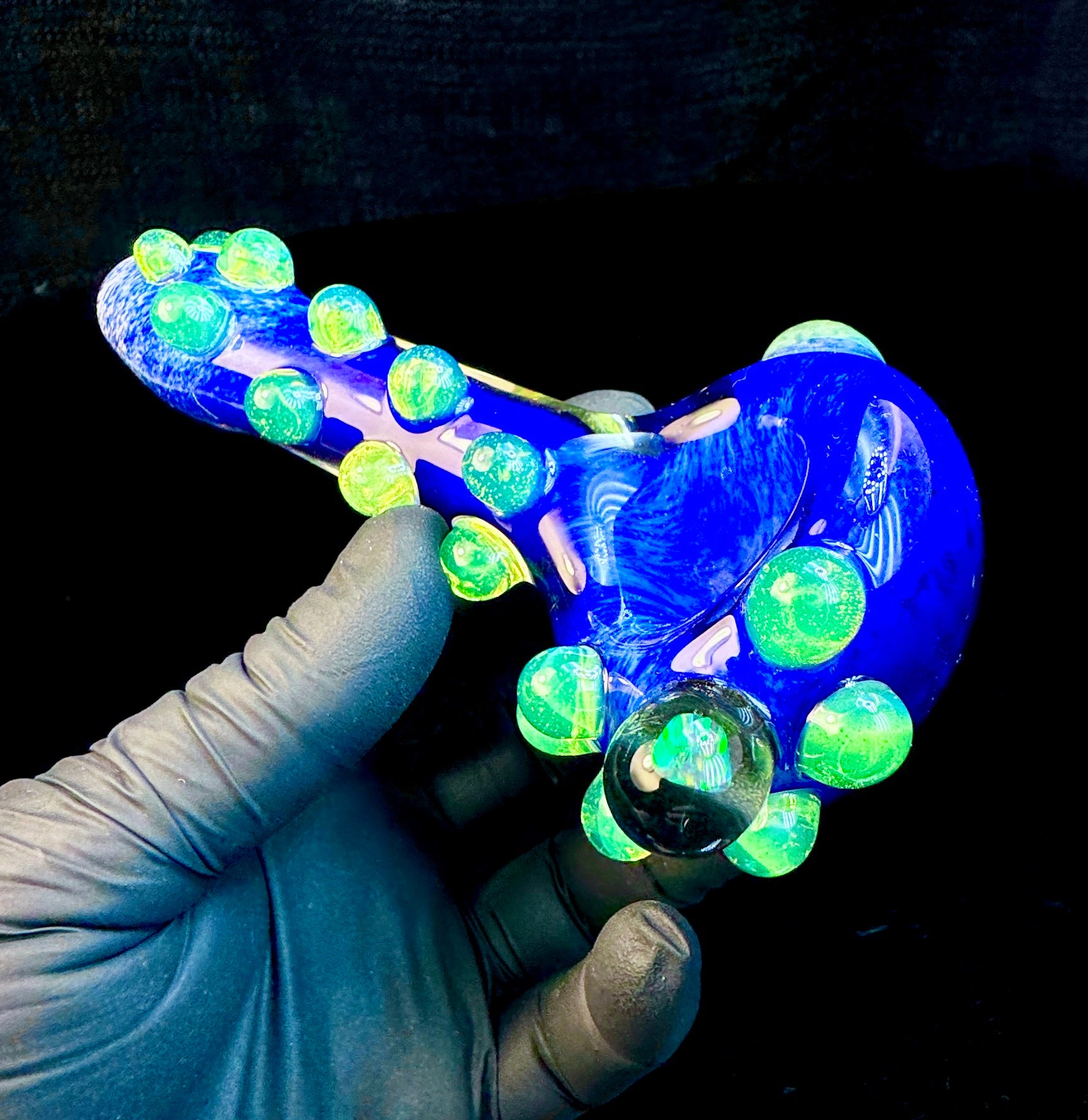 Royal blue x slyme dark opal pipe