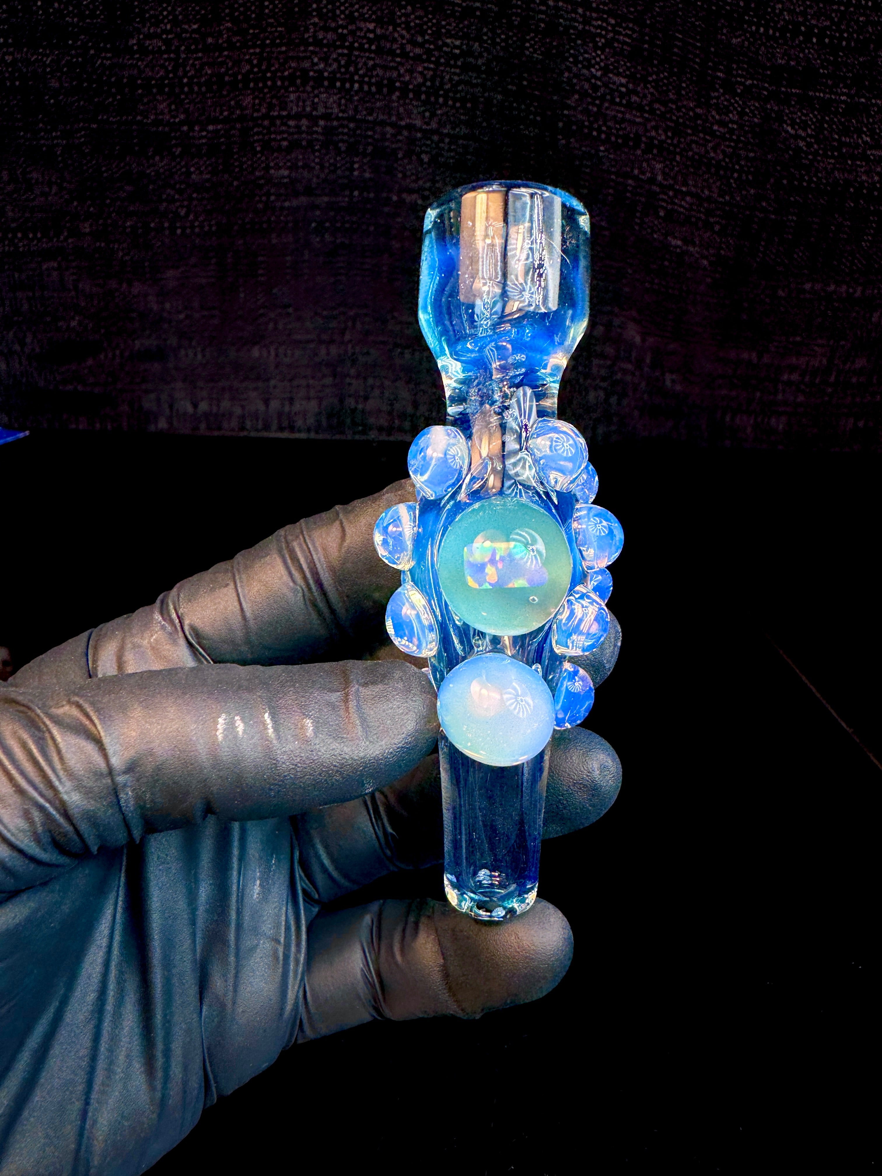 Rain drop x secret white Opal Chillum