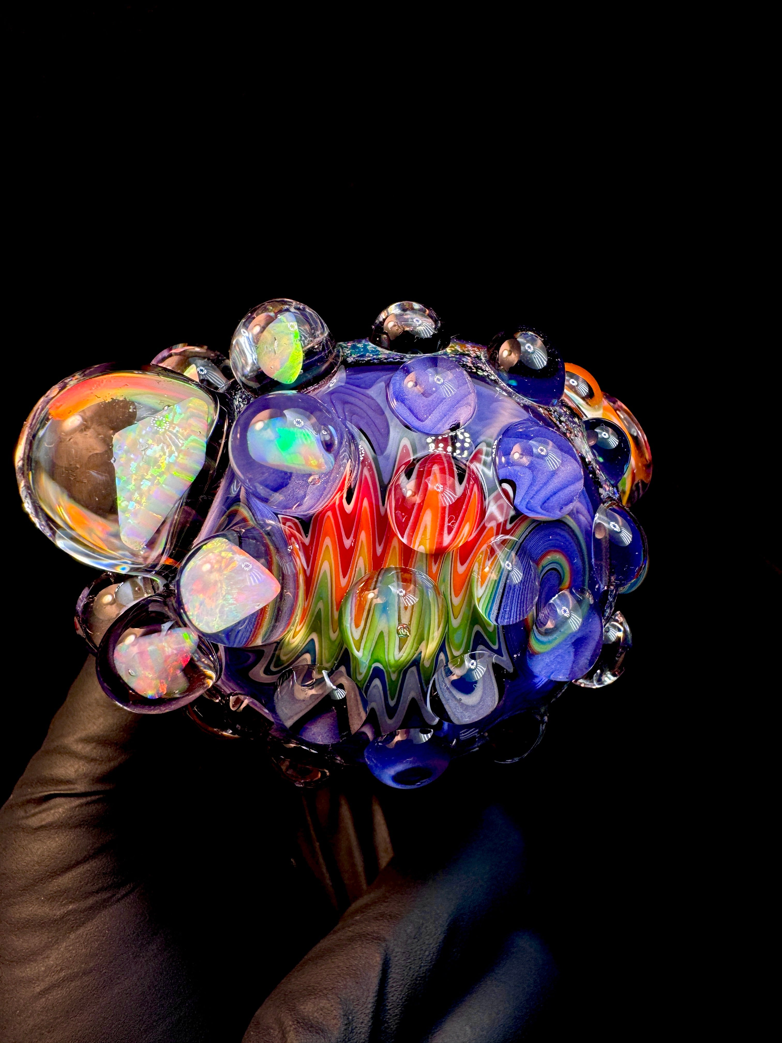 Wigwag opal spoon
