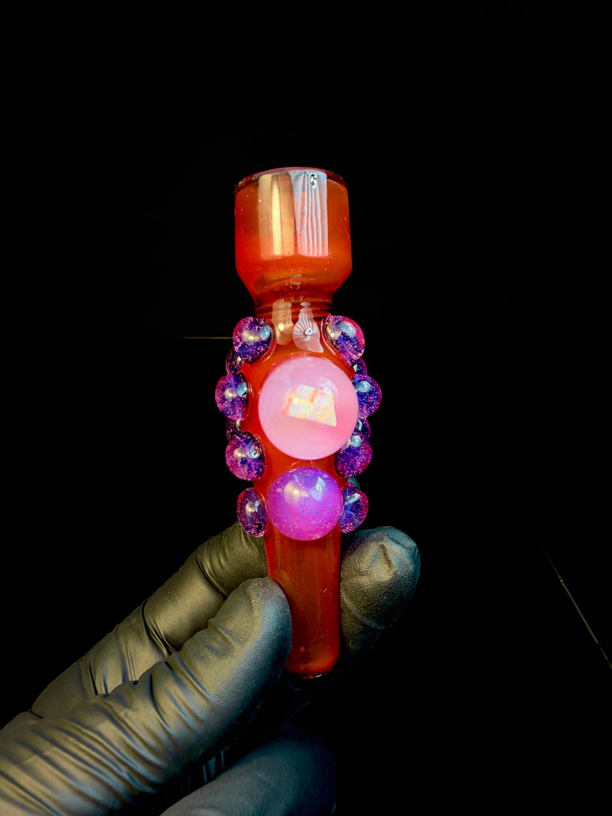 Garnet x pink slyme opal chillum