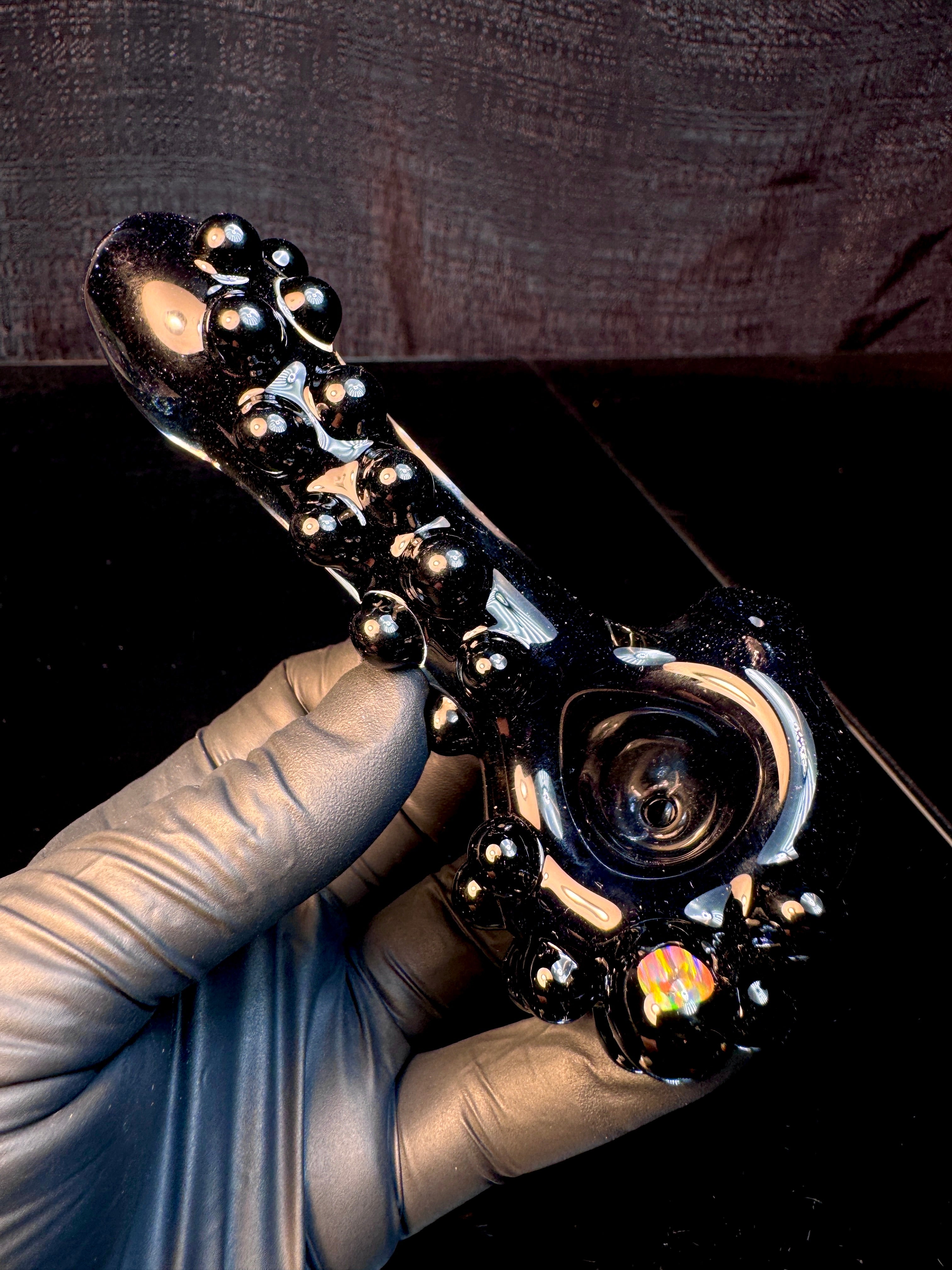 Galaxy black x  jet black Opal spoon