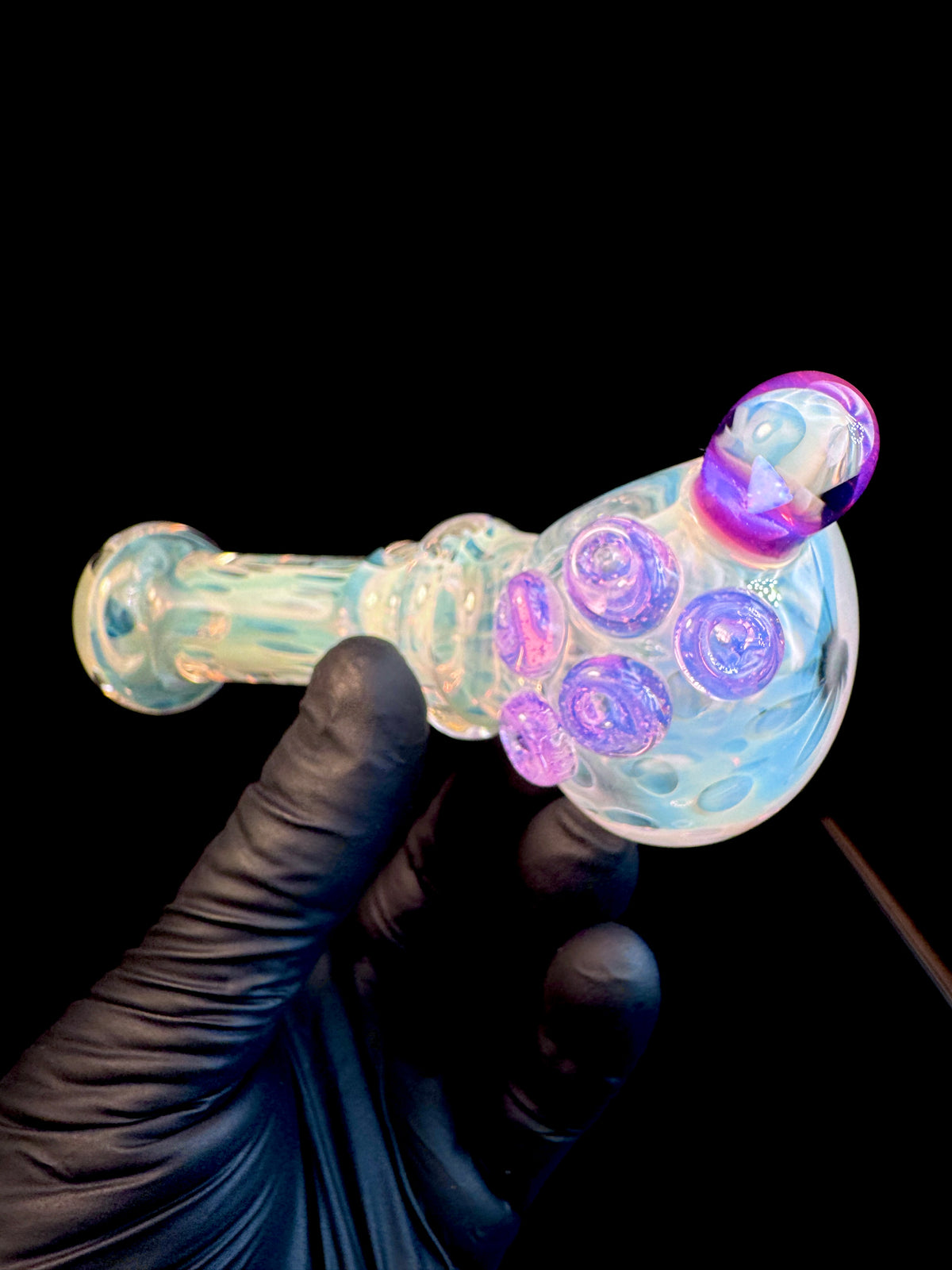 Silver Fume x Pink slyme opal spoon