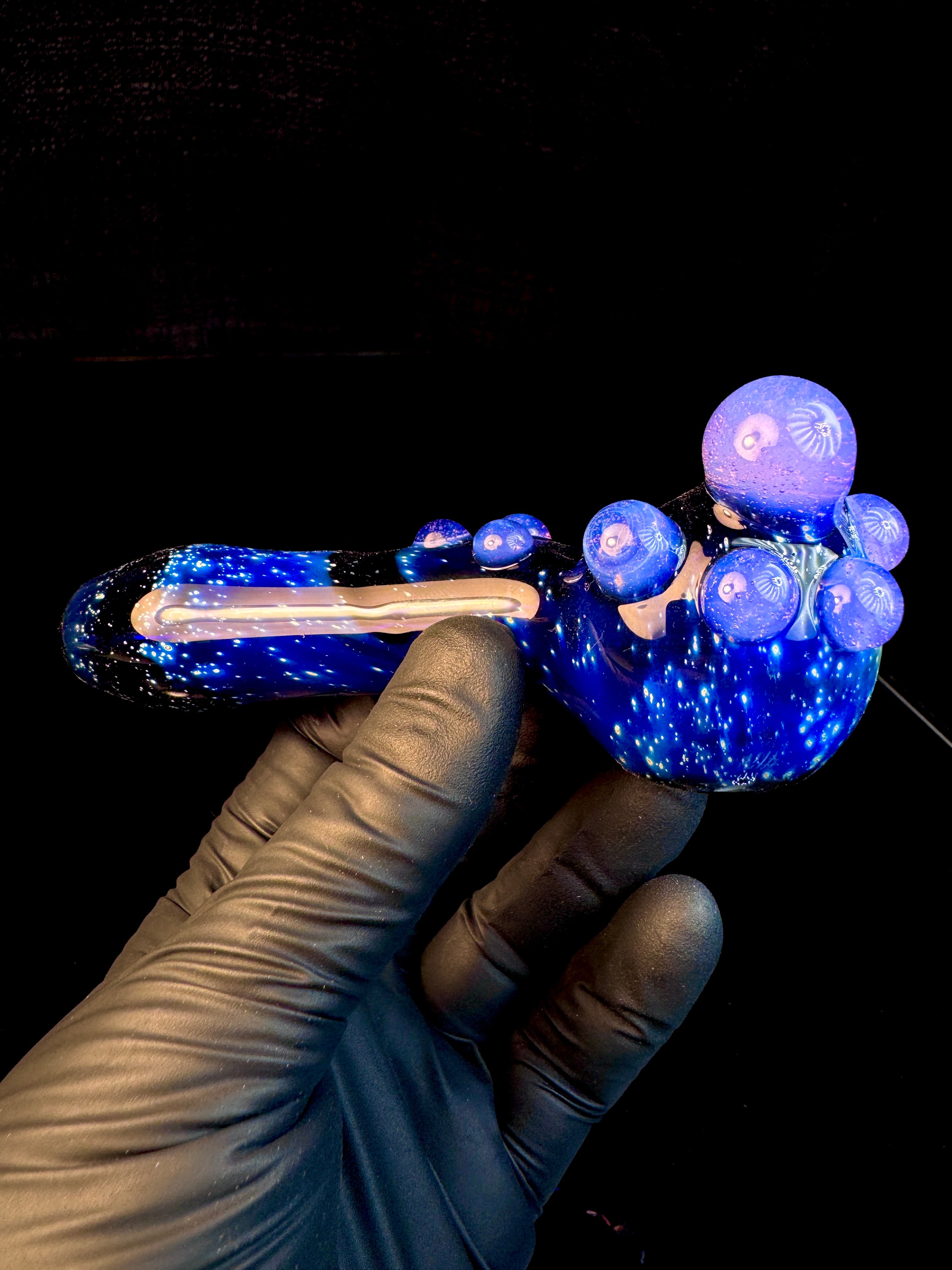 Pink slyme Starry night Dot spoon
