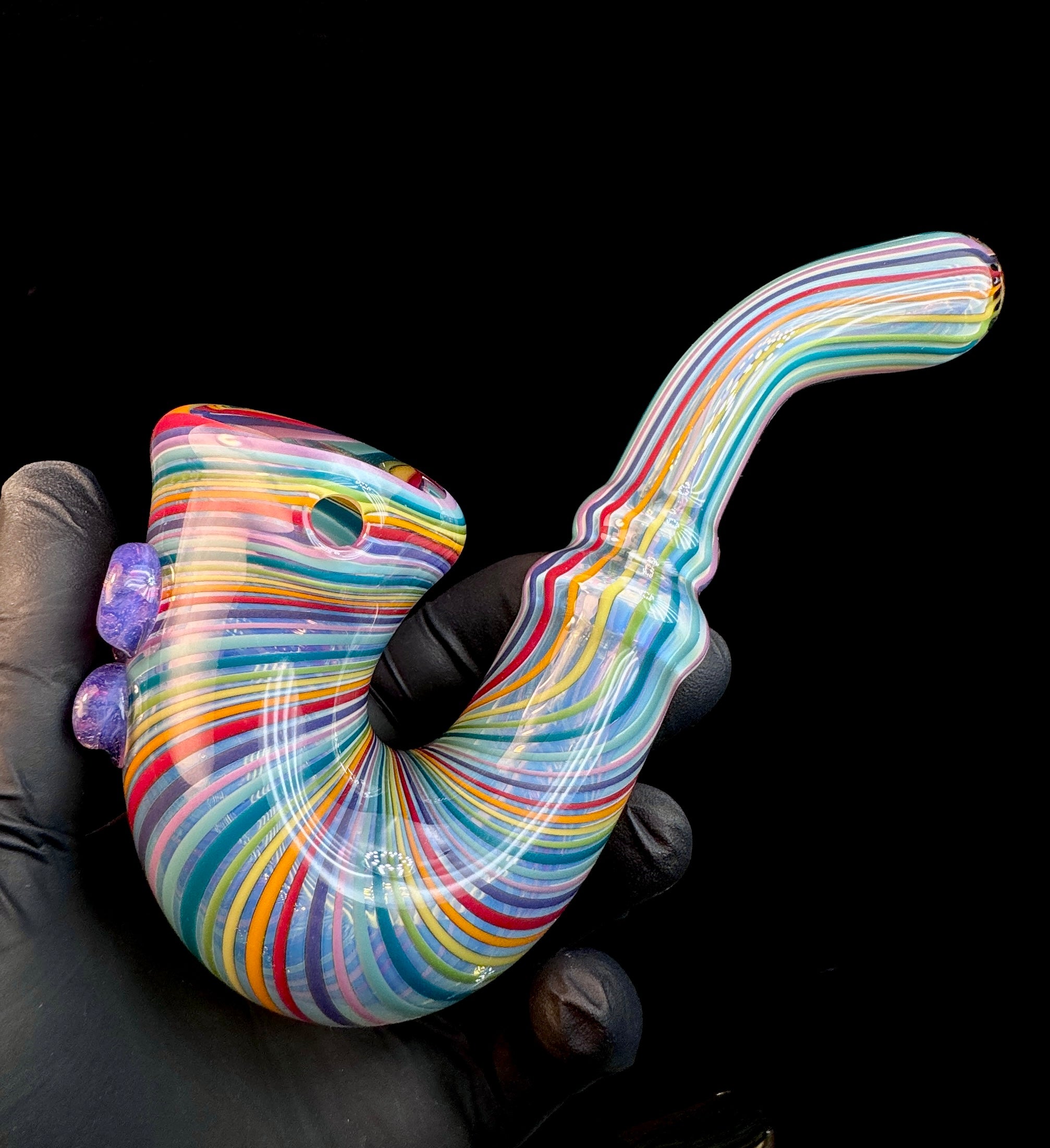 Rainbow fade fumed opal sherlock