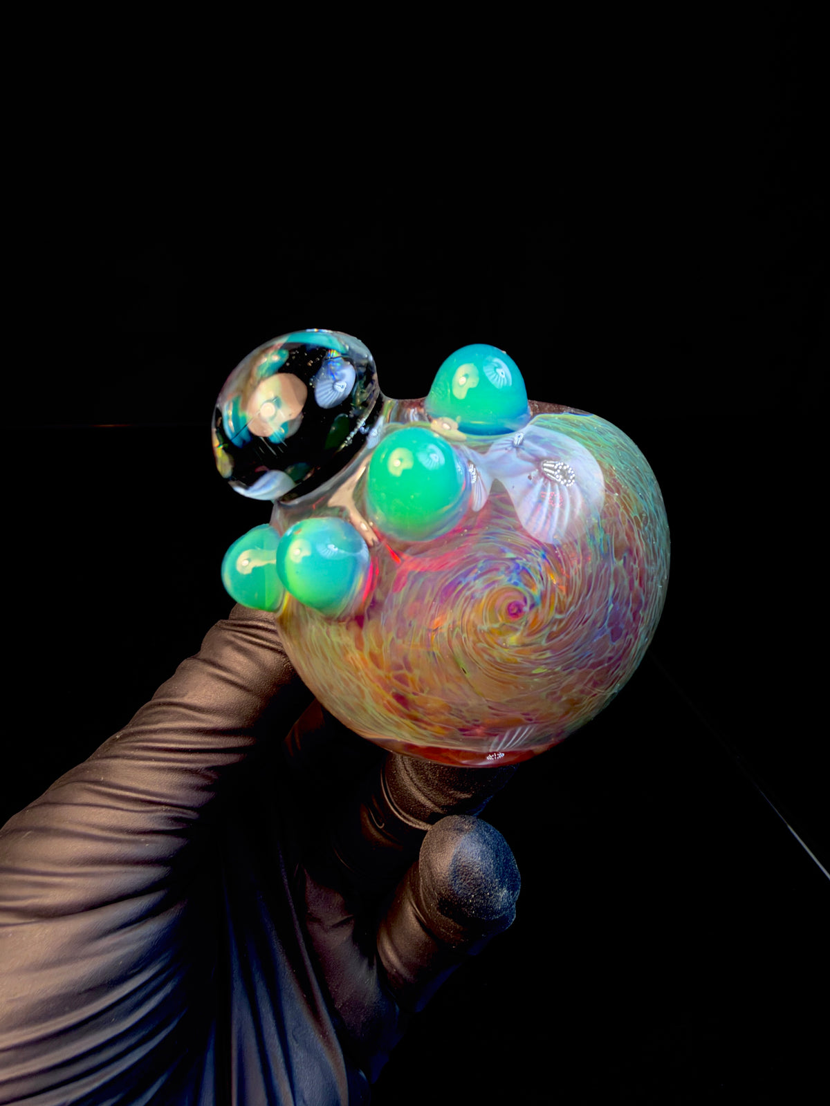 Dichroic disc golf spoon