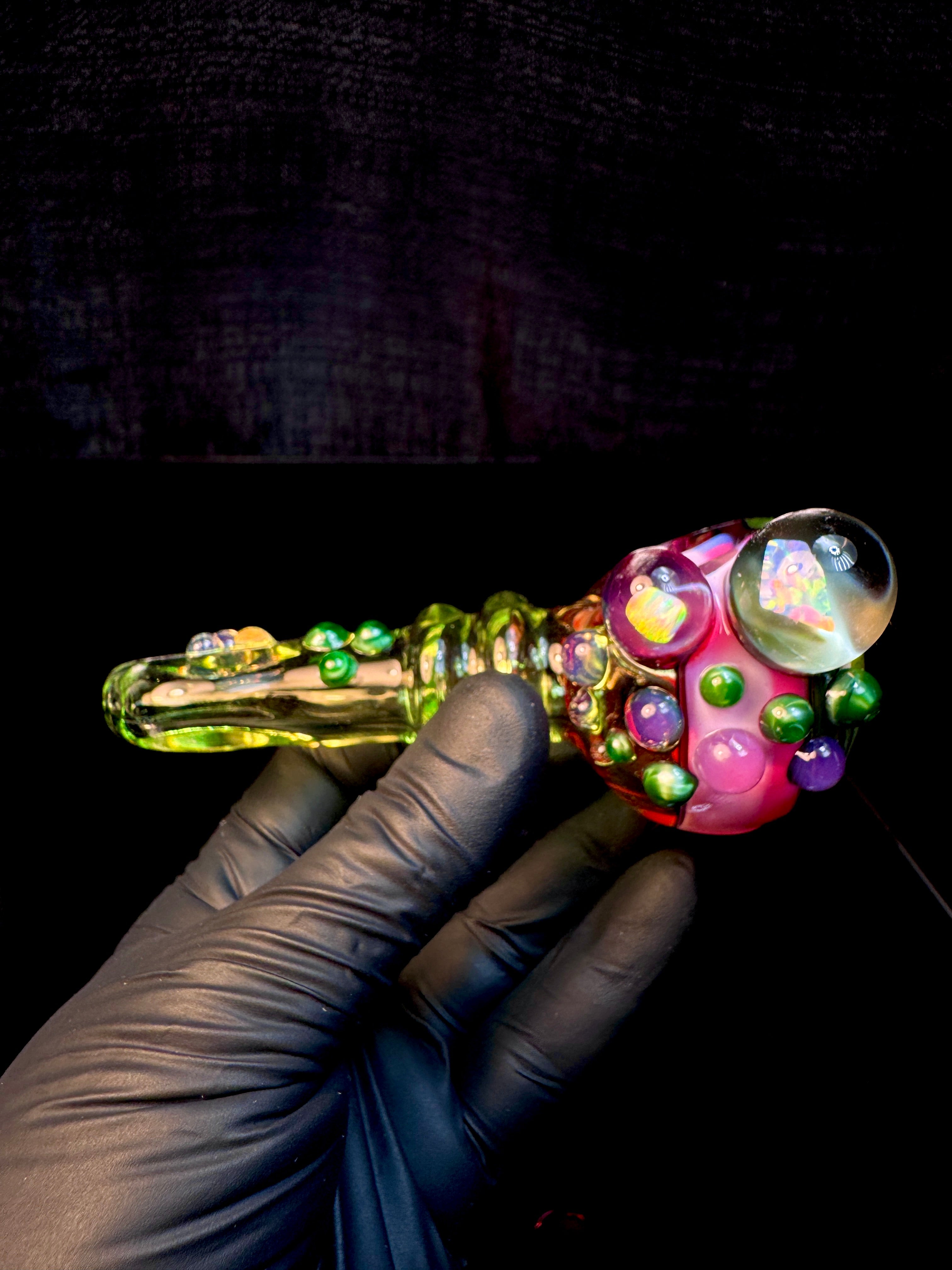 Wigwag opal spoon