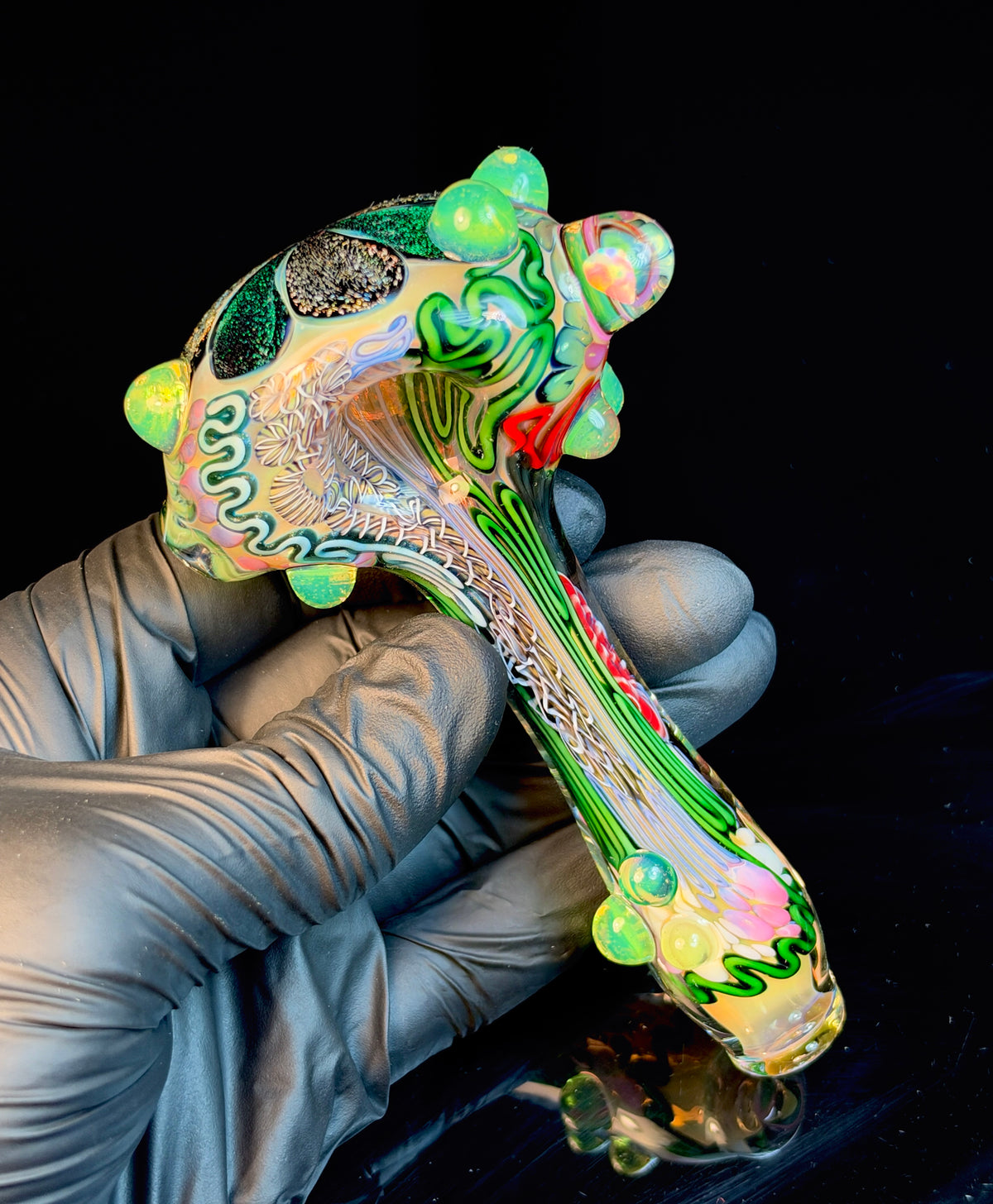 Dichro Head Premo Cane Fume Pipe